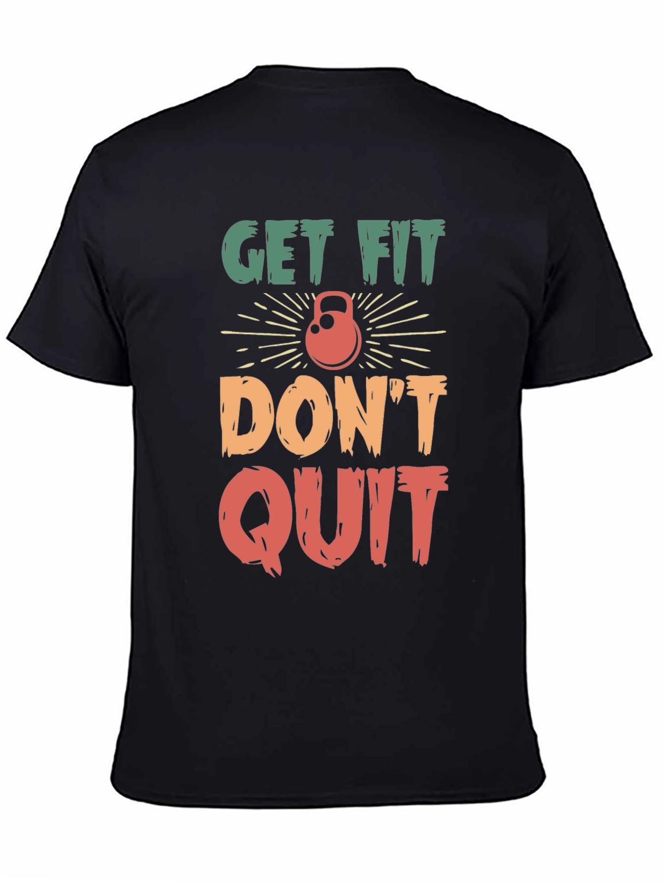 Get Fit Dont Quit Graphic Tee