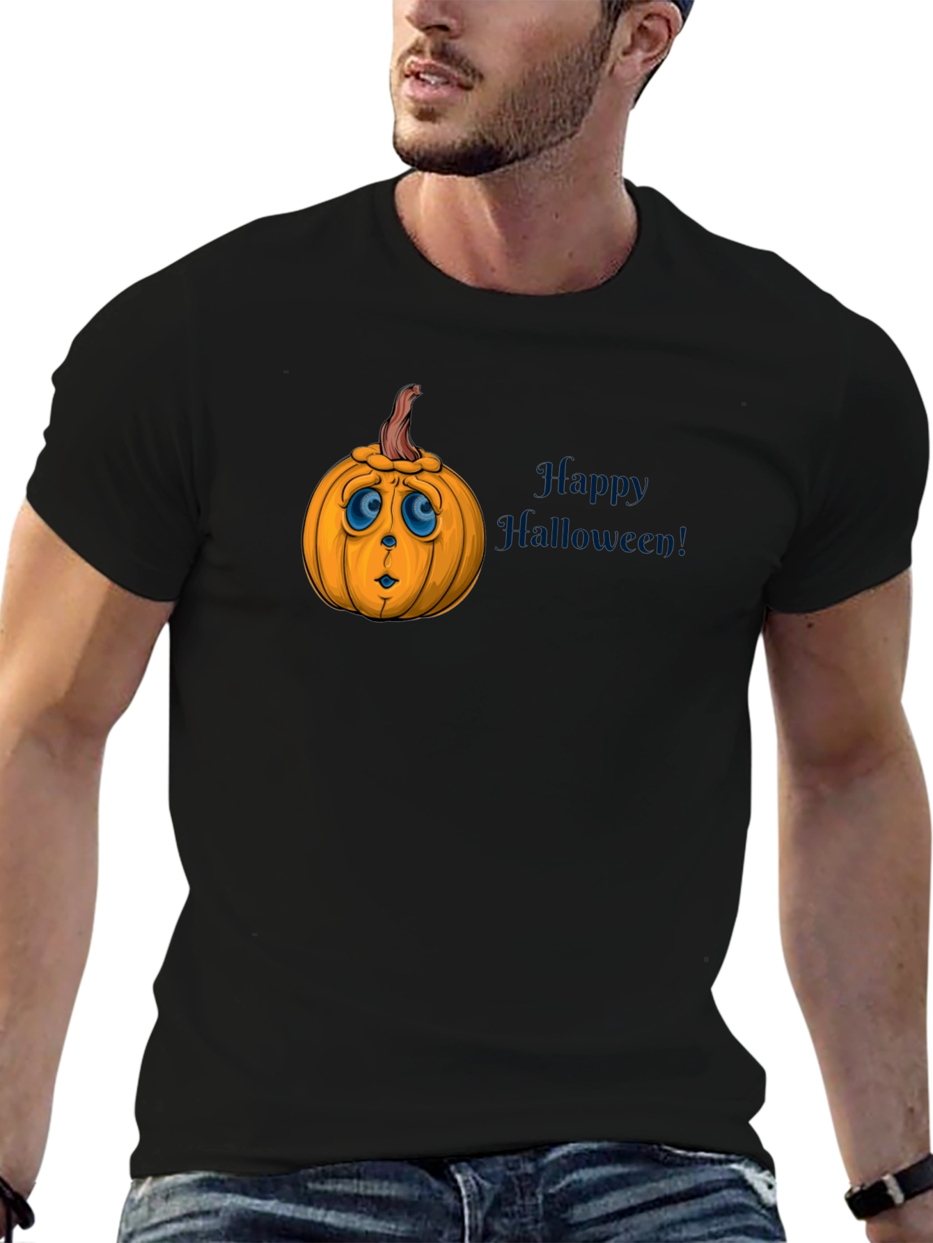 Happy Halloween Pumpkin Graphic Tee