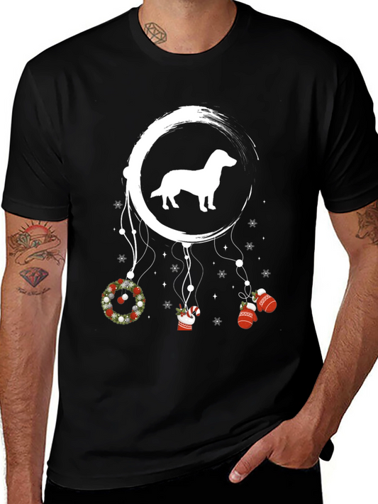 Dachshund Christmas Dreamcatcher T-Shirt