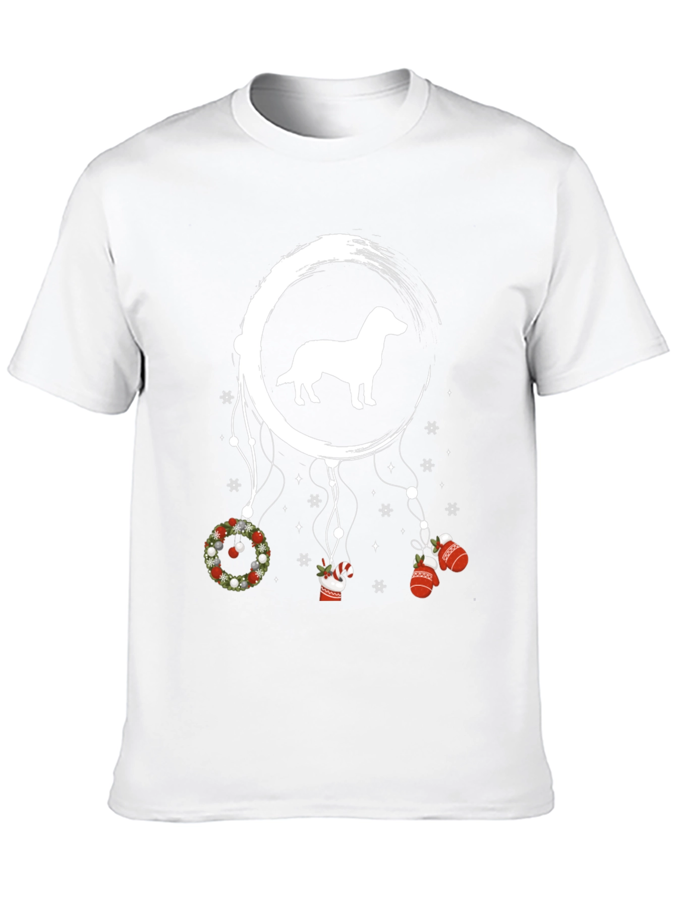 Dachshund Christmas Dreamcatcher T-Shirt