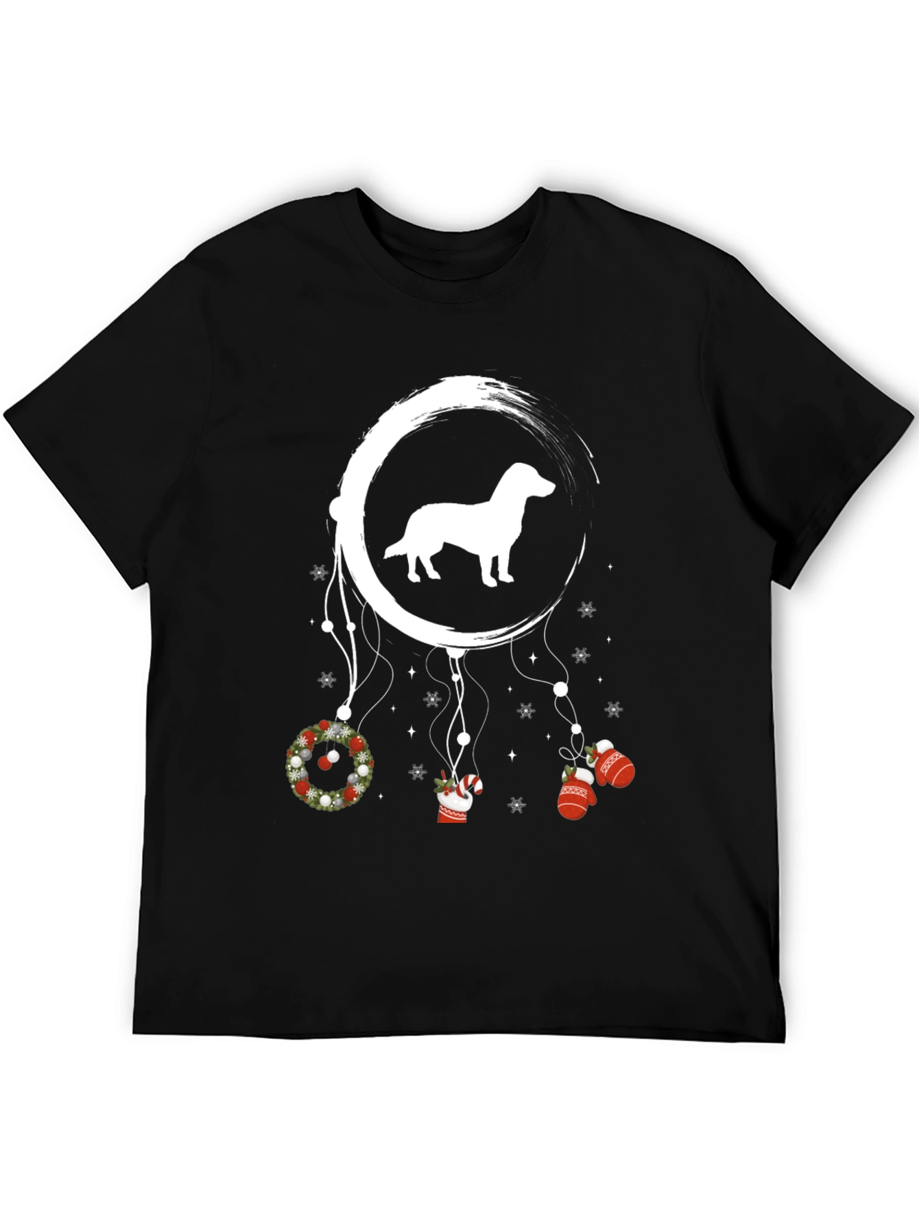 Dachshund Christmas Dreamcatcher T-Shirt