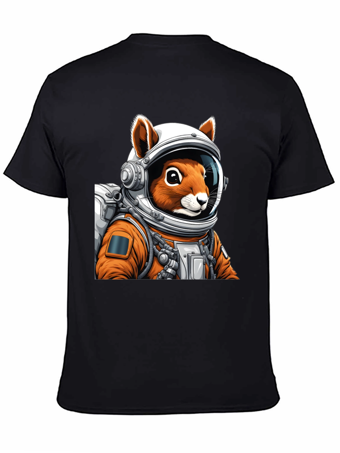 Squirrel Astronaut Graphic T-Shirt - Space Explorer Tee