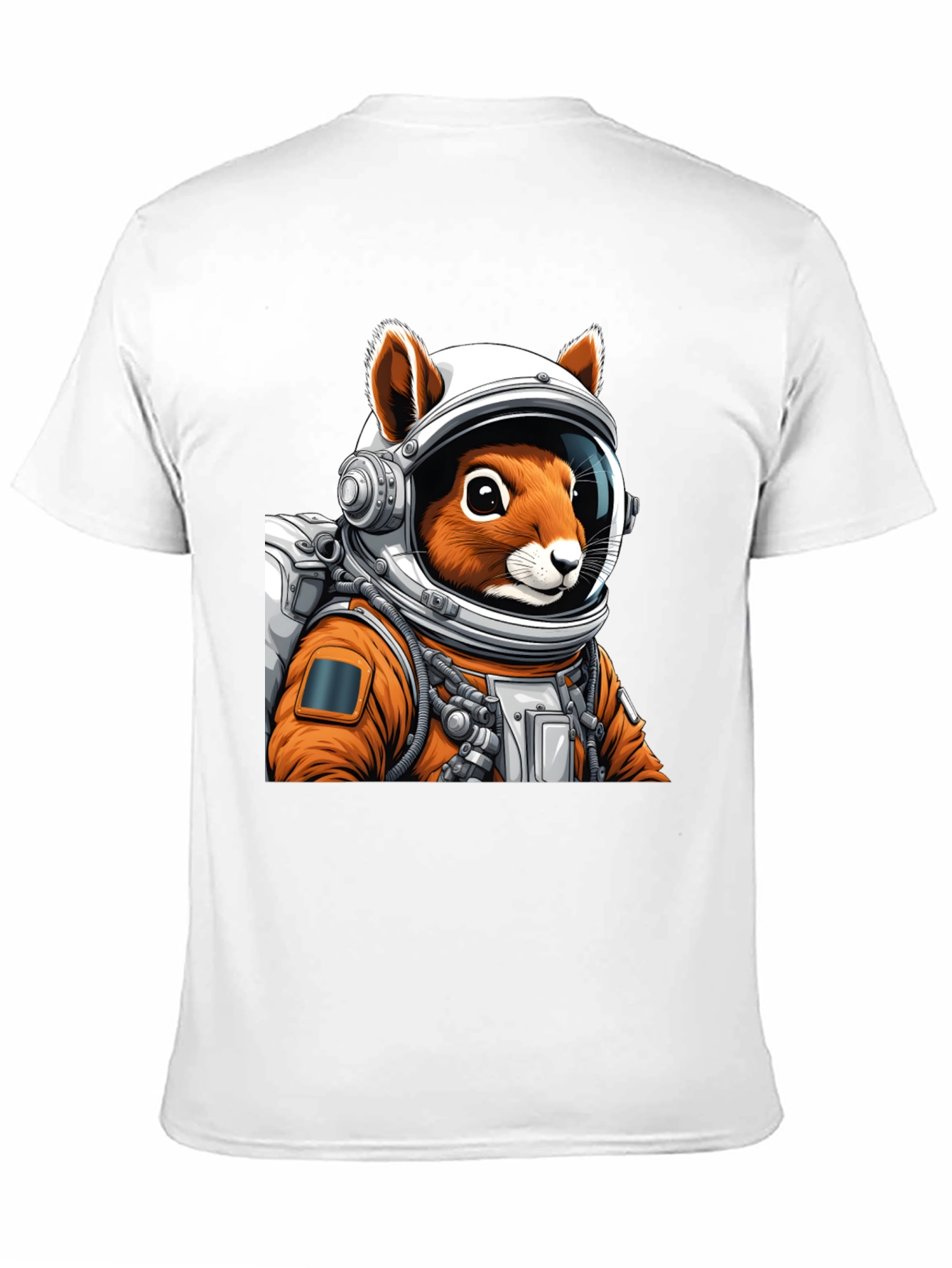 Squirrel Astronaut Graphic T-Shirt - Space Explorer Tee