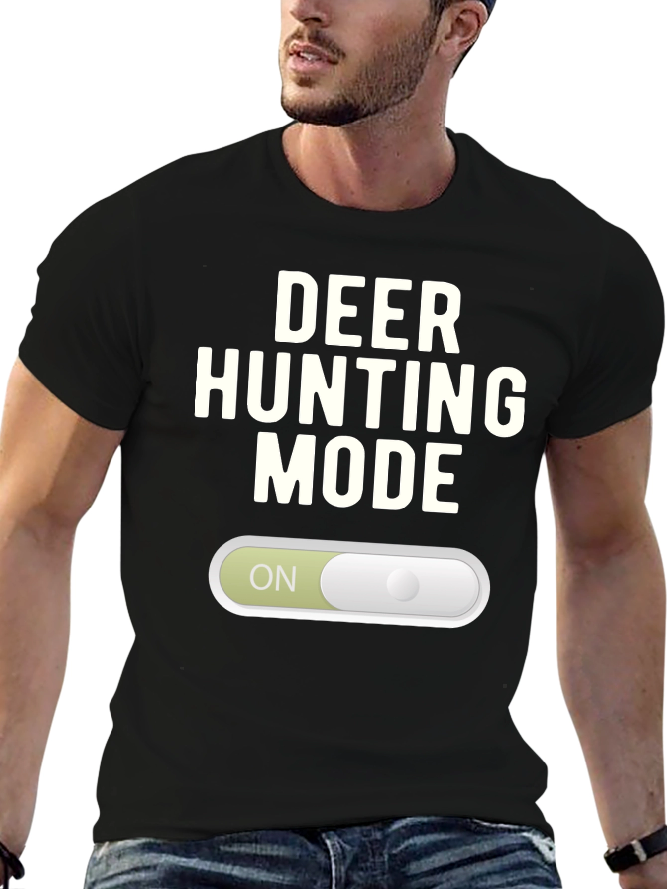 Deer Hunting Mode T-Shirt - On