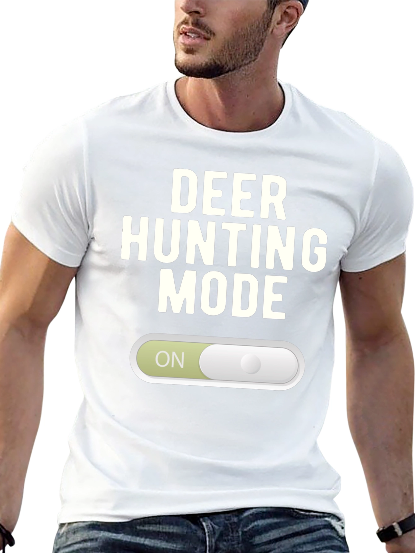 Deer Hunting Mode T-Shirt - On