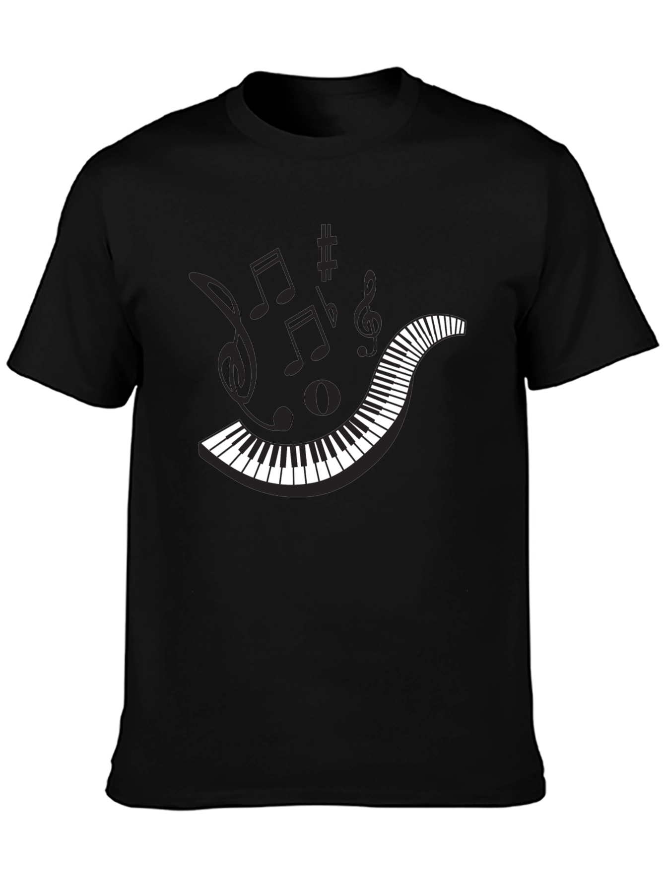 Musical Piano Keys T-Shirt