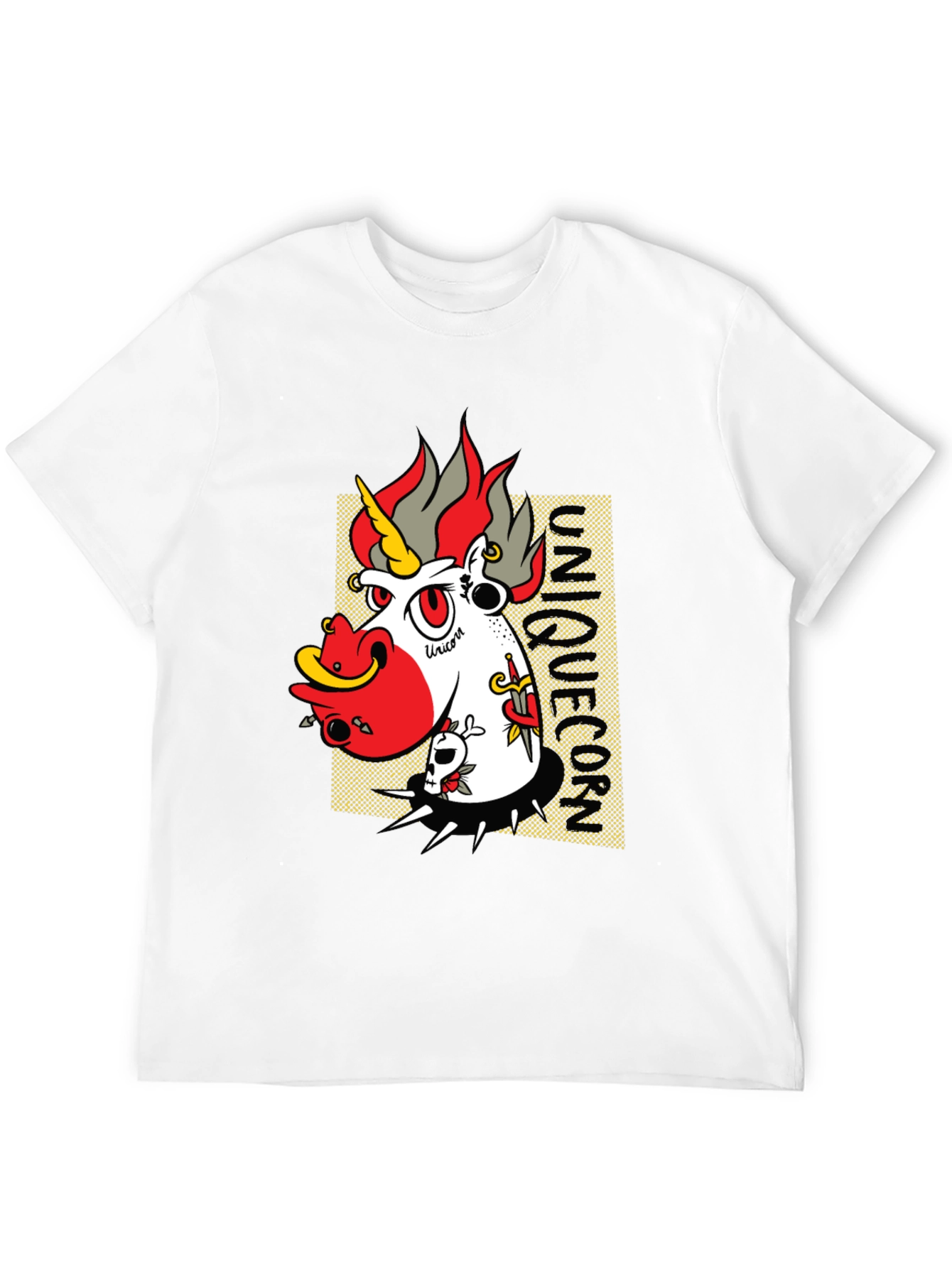 Edgy Unicorn Graphic Tee