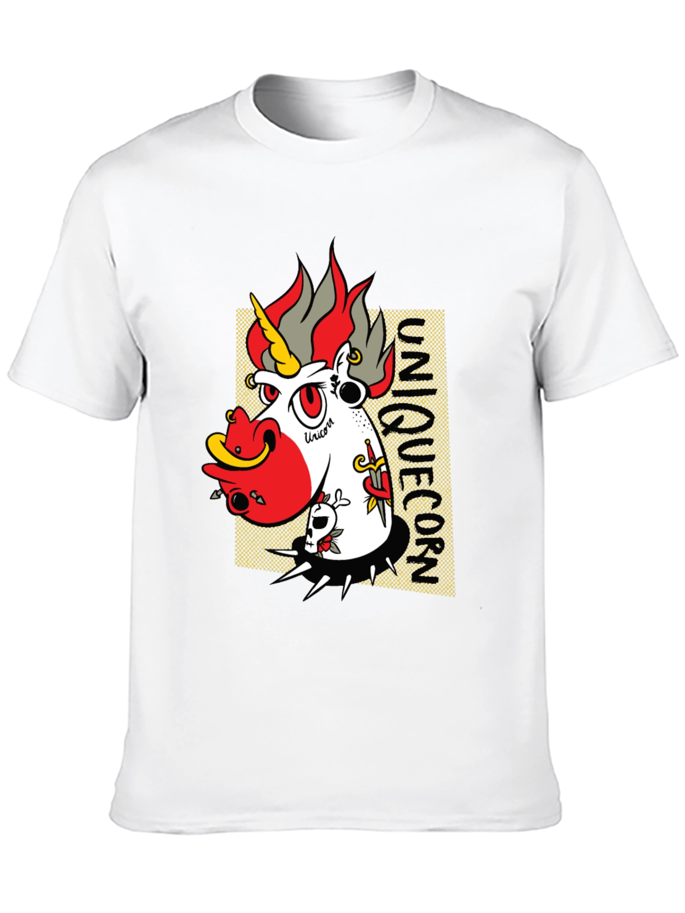 Edgy Unicorn Graphic Tee