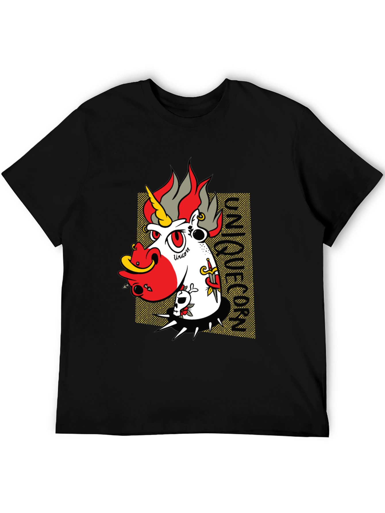 Edgy Unicorn Graphic Tee