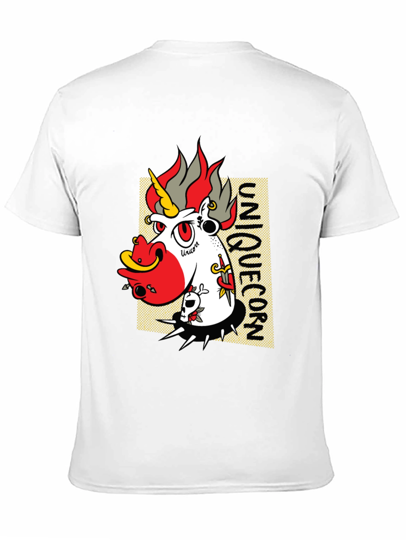 Edgy Unicorn Graphic Tee