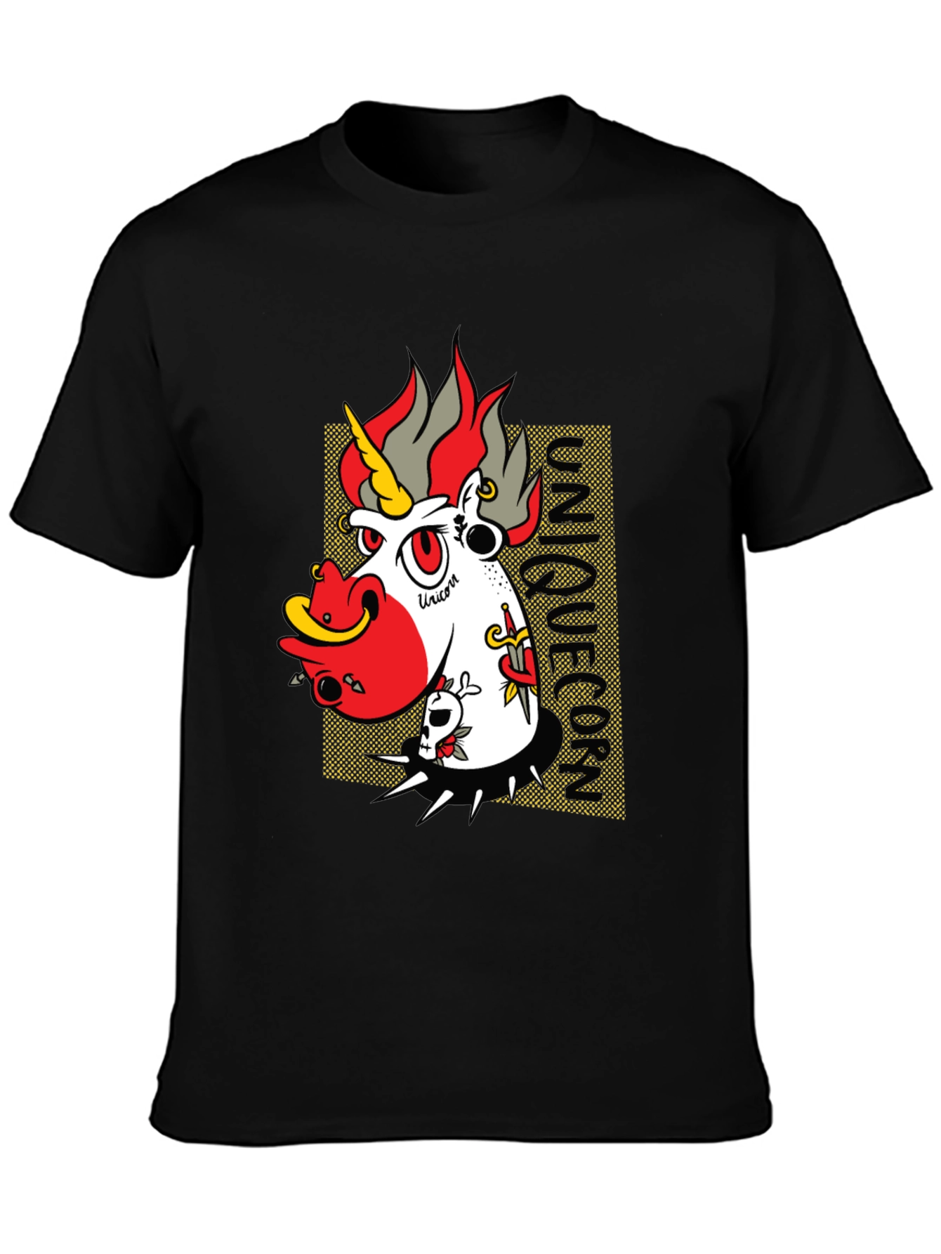 Edgy Unicorn Graphic Tee