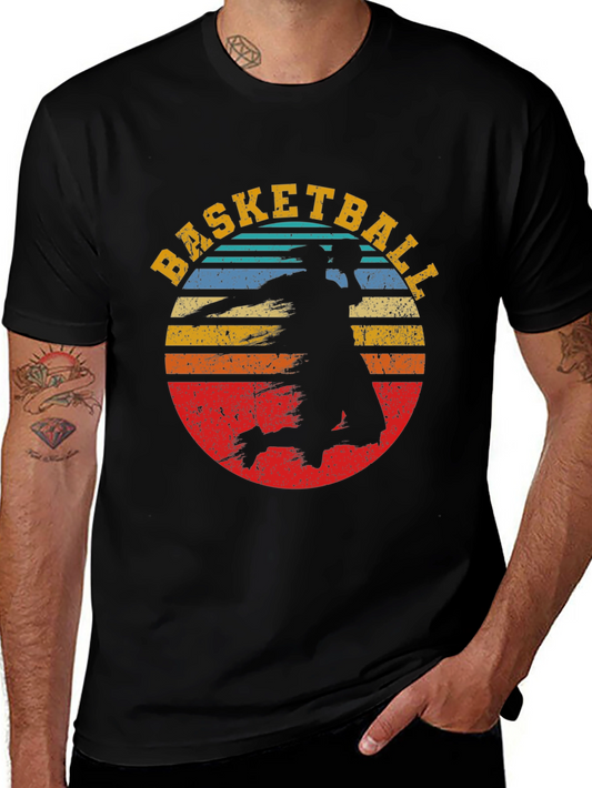 Vintage Basketball Player T-Shirt