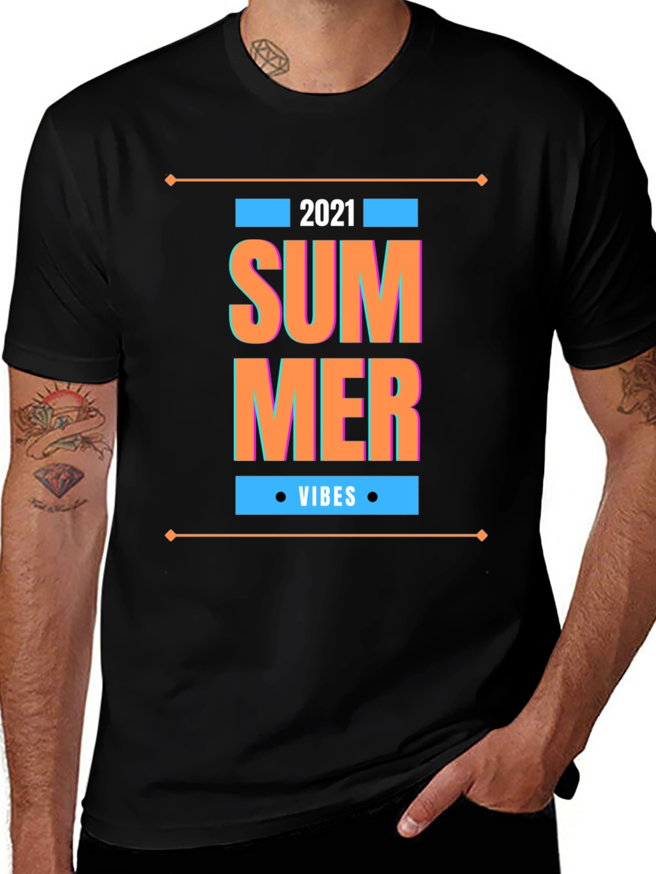 2021 Summer Vibes Graphic Tee