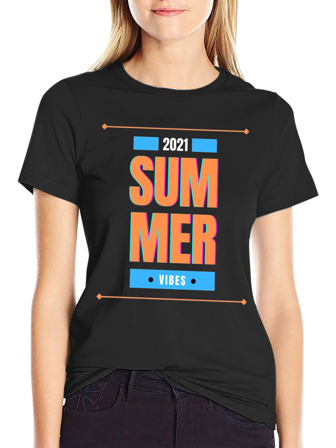 2021 Summer Vibes Graphic Tee