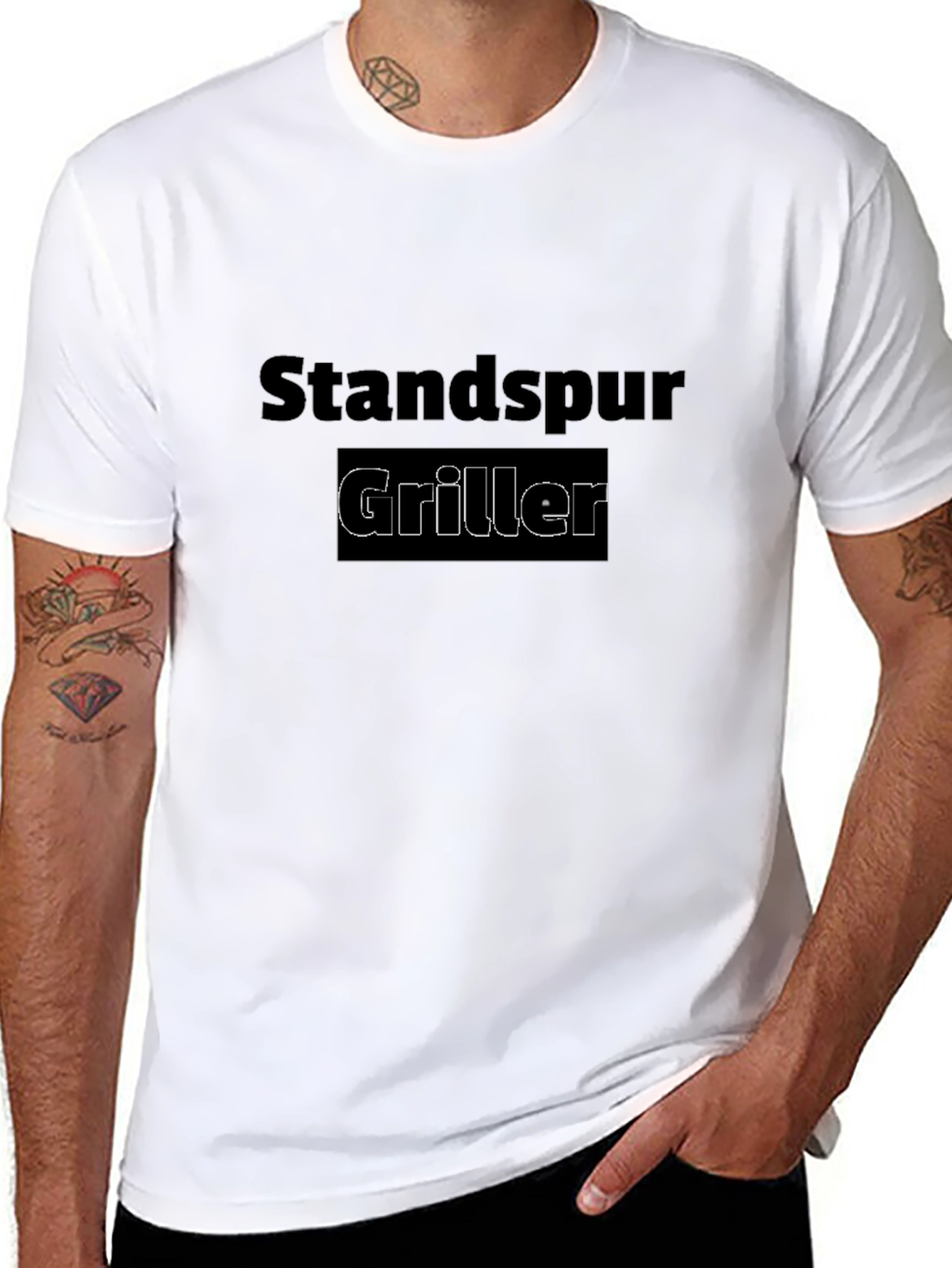 Standspur Griller Graphic Tee - BBQ Lovers T-Shirt