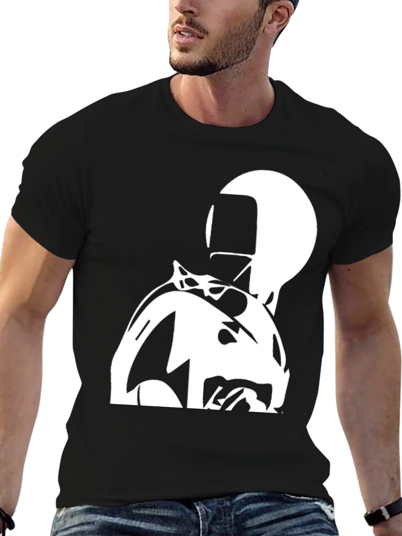 Football Helmet Graphic T-Shirt