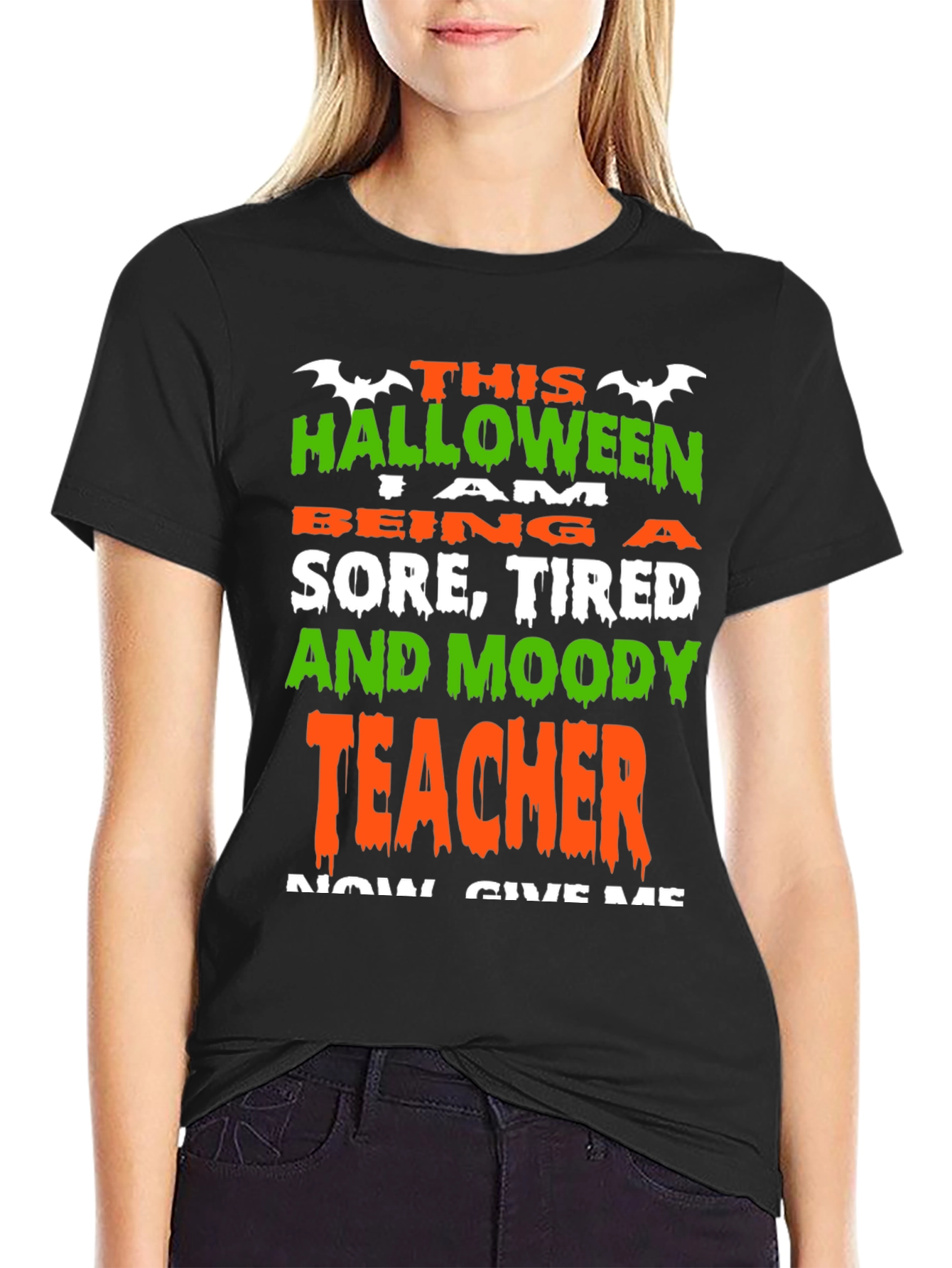 Halloween Teacher Graphic Tee
