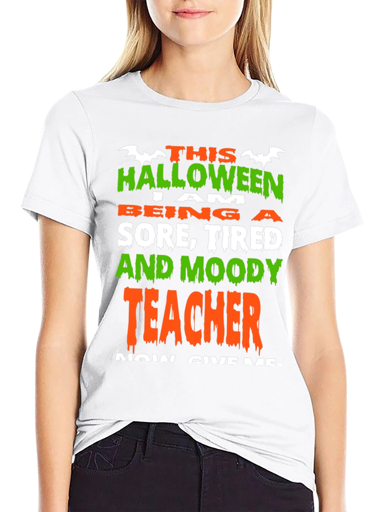 Halloween Teacher Graphic Tee