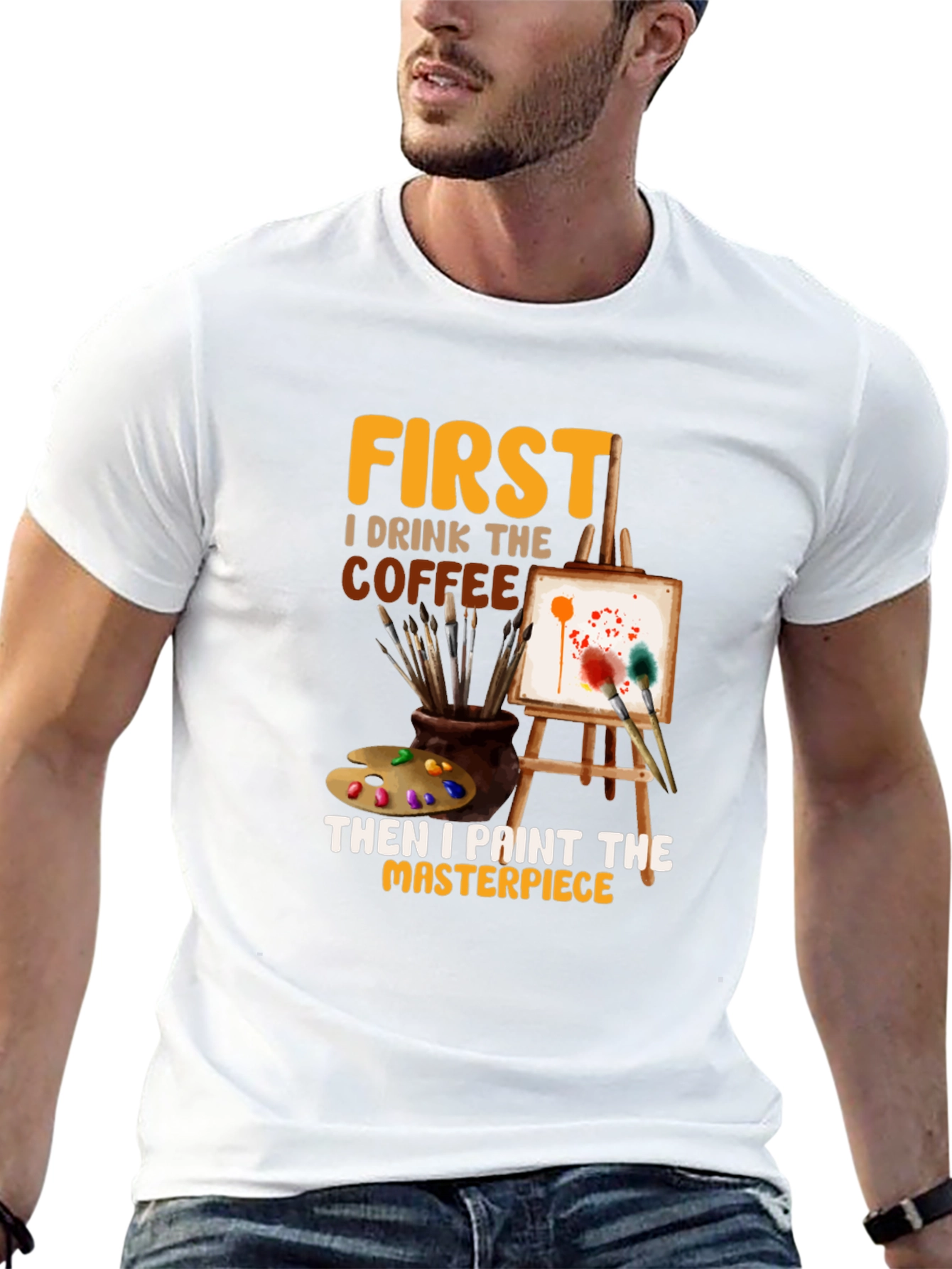 Artist Coffee Masterpiece T-Shirt