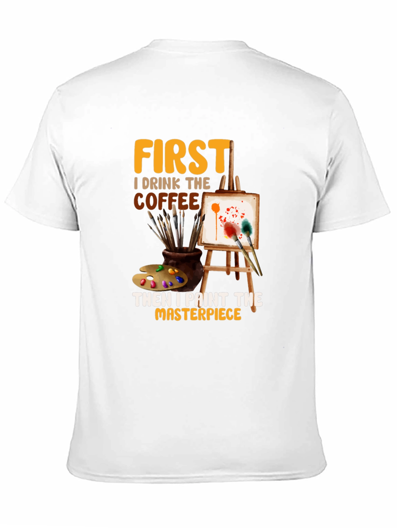 Artist Coffee Masterpiece T-Shirt