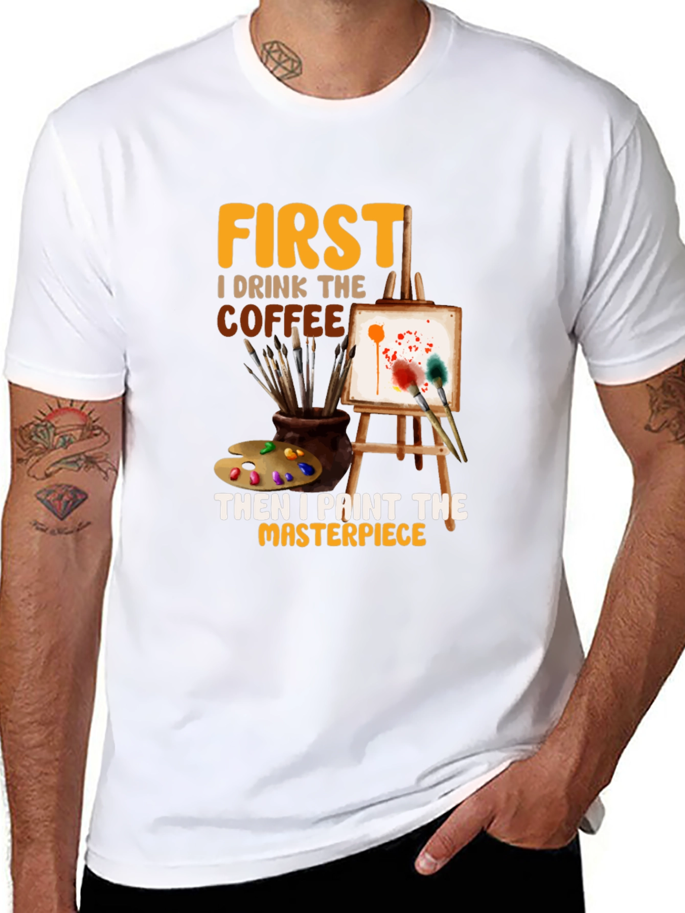 Artist Coffee Masterpiece T-Shirt