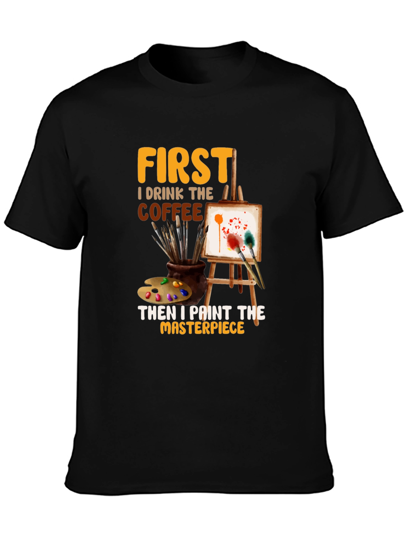 Artist Coffee Masterpiece T-Shirt