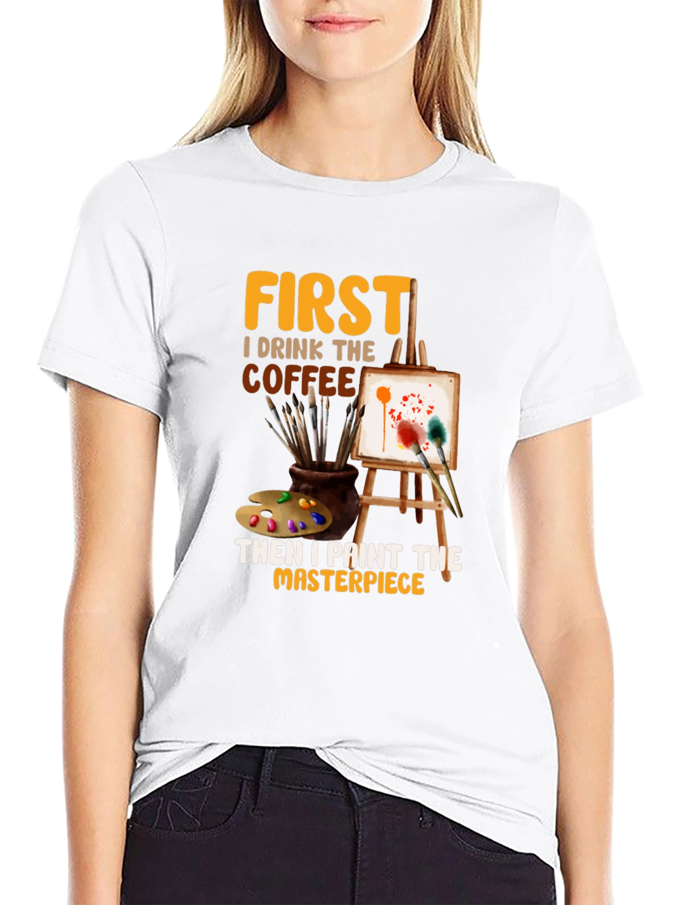 Artist Coffee Masterpiece T-Shirt