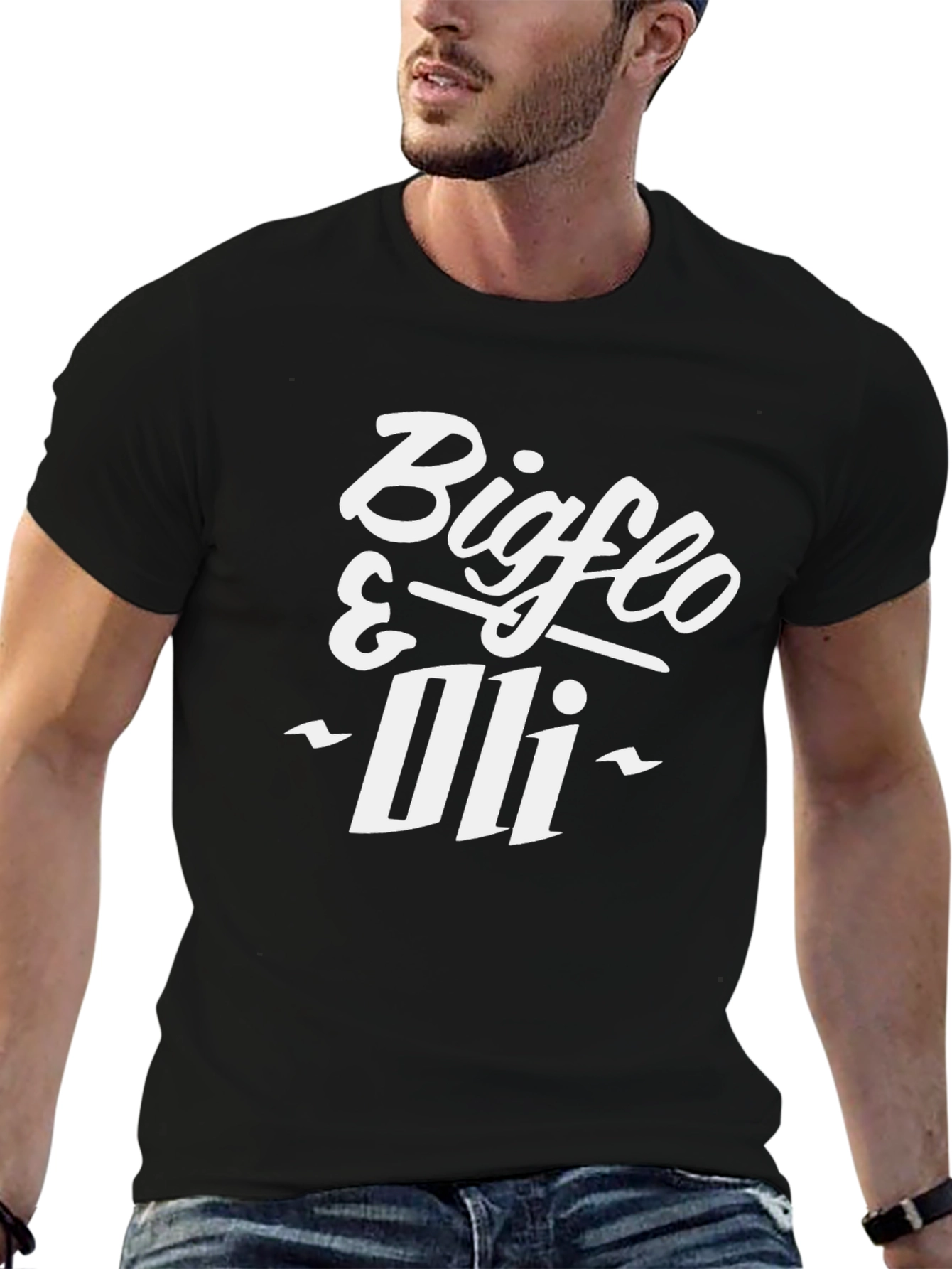 Bigflo & Oli Black Graphic Tee