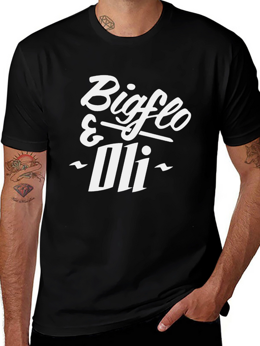 Bigflo & Oli Black Graphic Tee