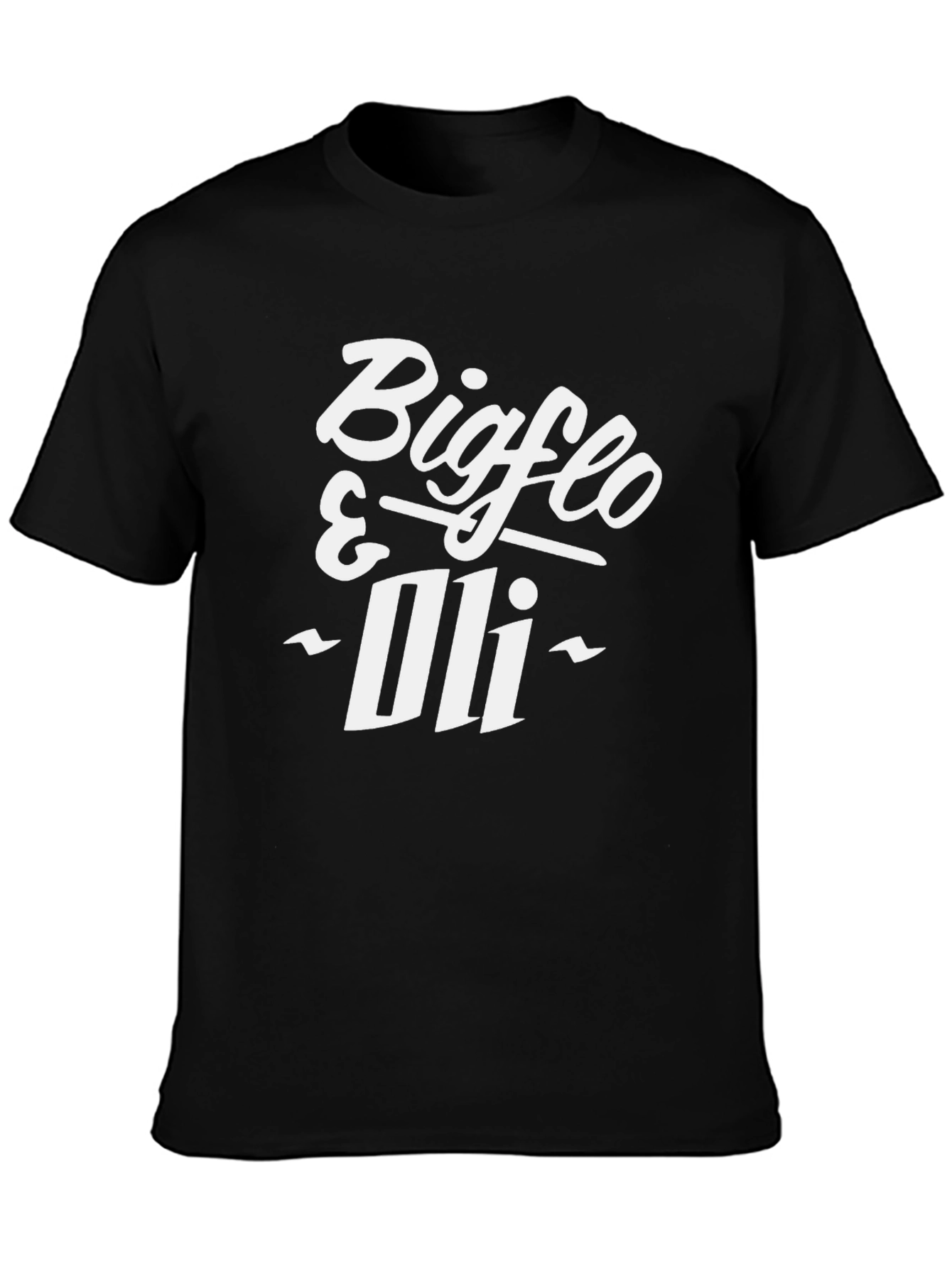 Bigflo & Oli Black Graphic Tee