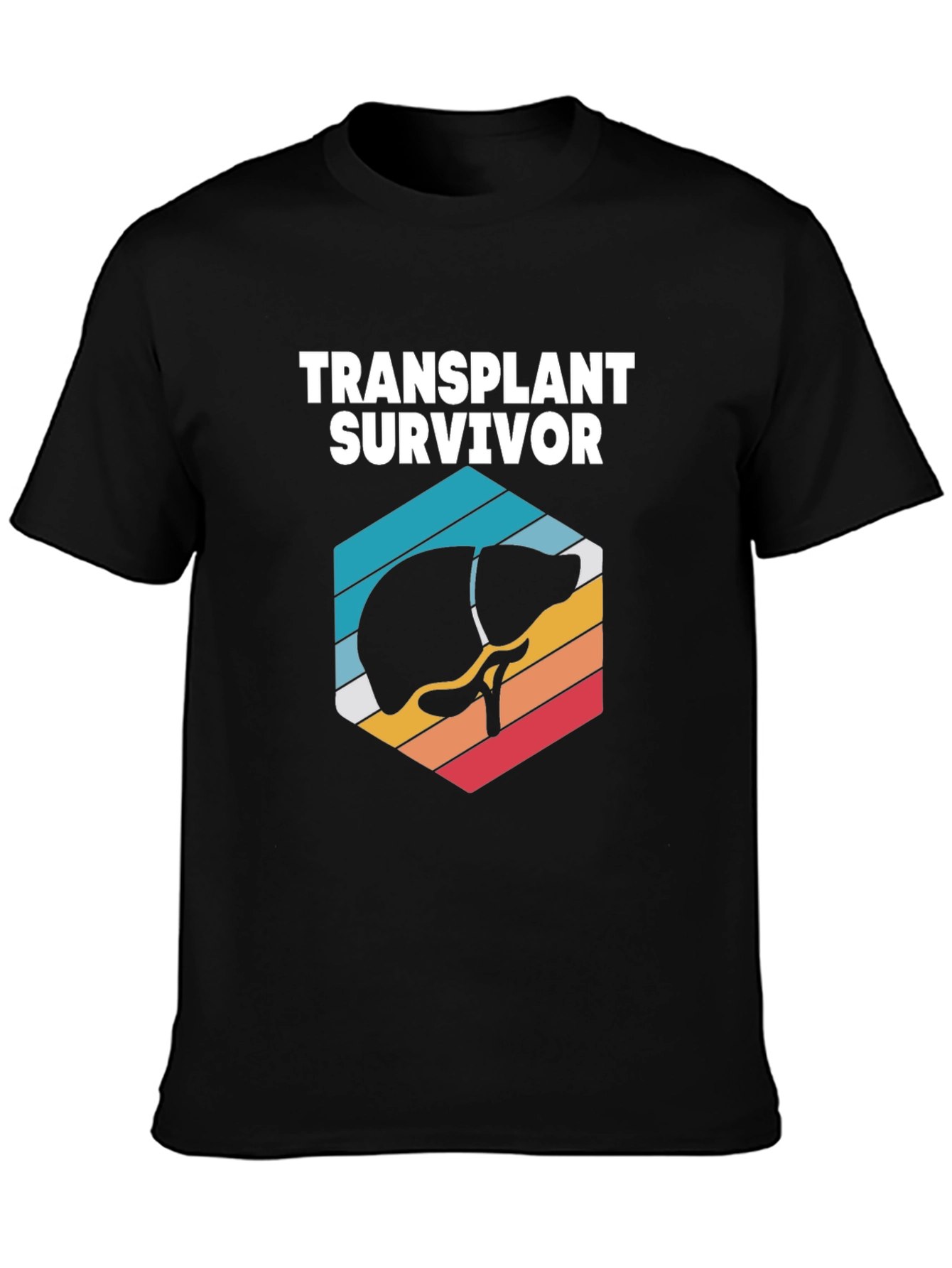 Transplant Survivor T-Shirt Liver Graphic Tee