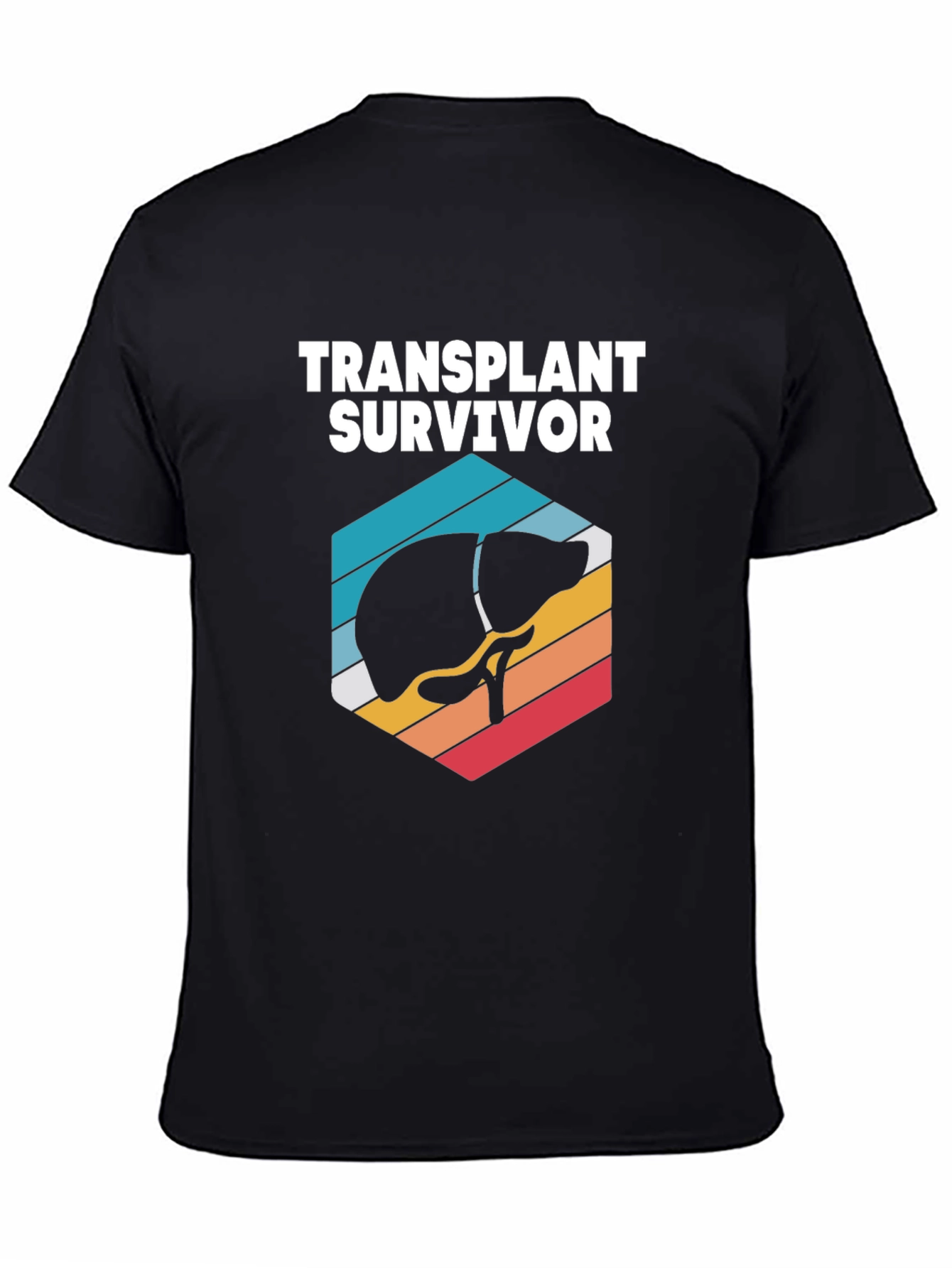 Transplant Survivor T-Shirt Liver Graphic Tee