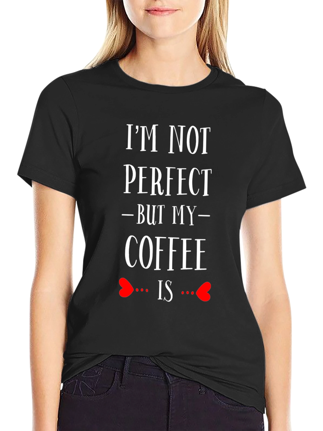 Im Not Perfect Coffee Lover Graphic Tee
