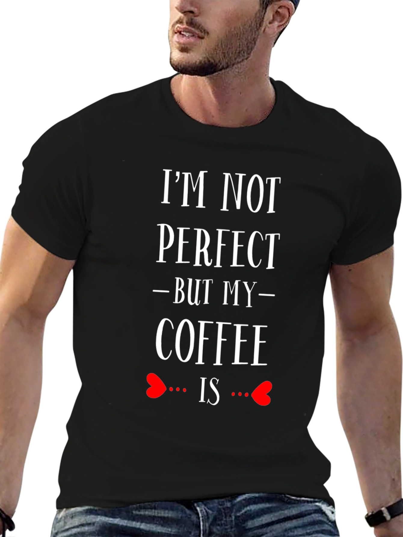Im Not Perfect Coffee Lover Graphic Tee