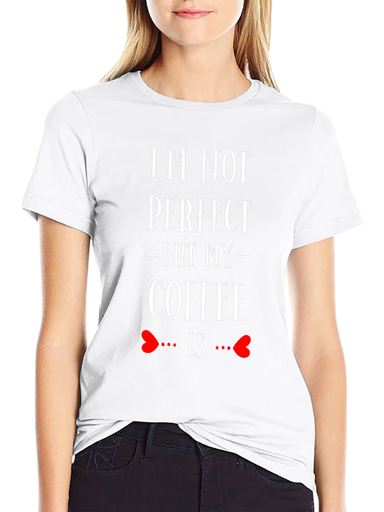 Im Not Perfect Coffee Lover Graphic Tee