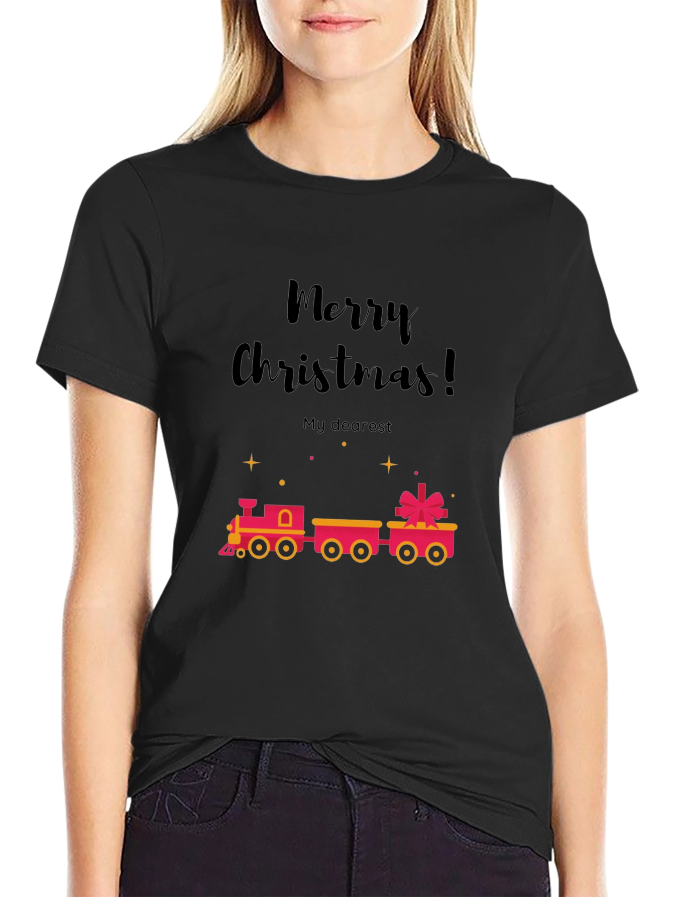 Merry Christmas Train T-Shirt
