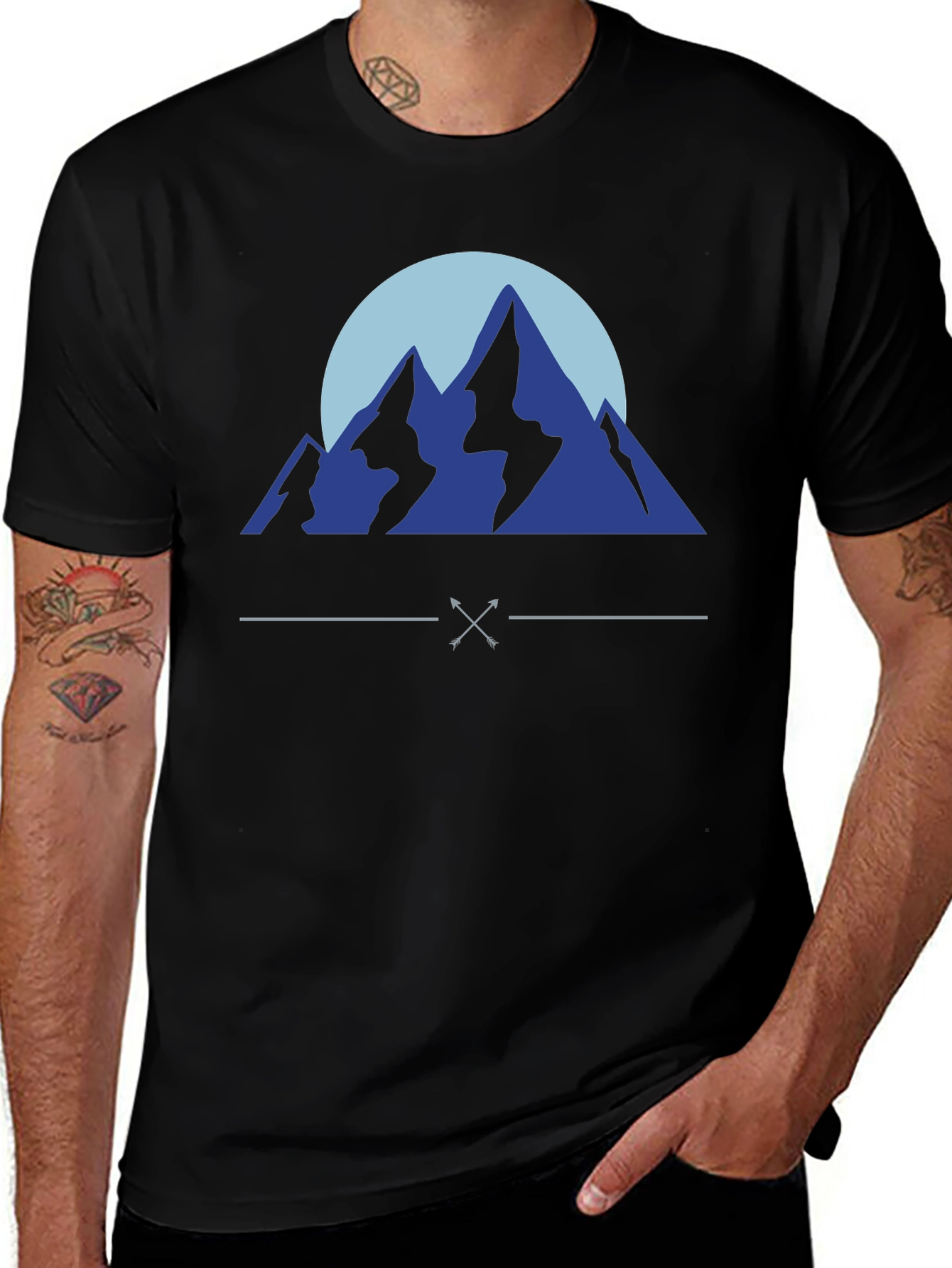 Mountain Graphic Tee - Adventure Style