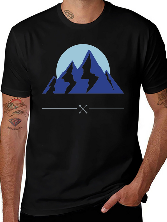 Mountain Graphic Tee - Adventure Style
