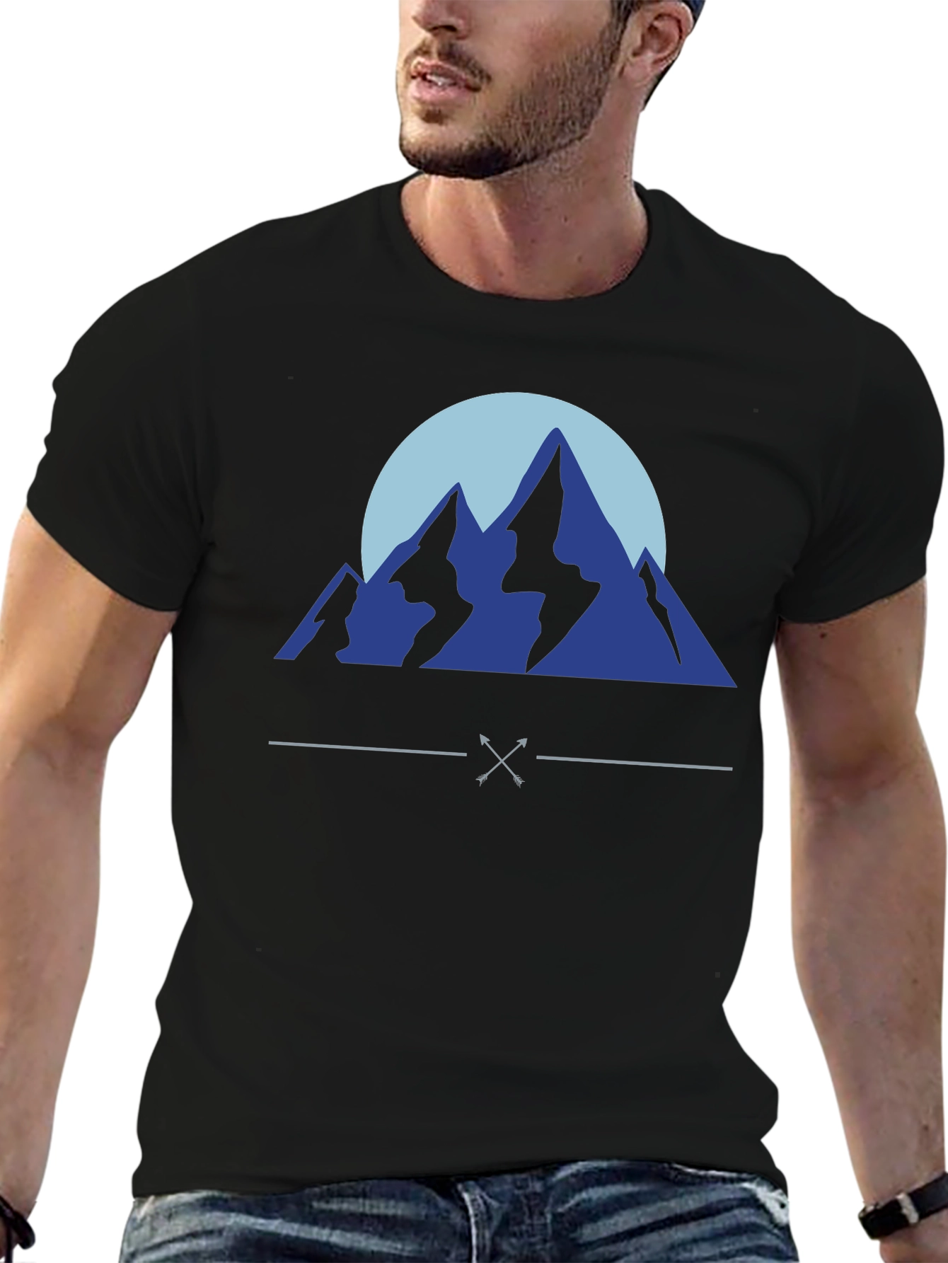 Mountain Graphic Tee - Adventure Style