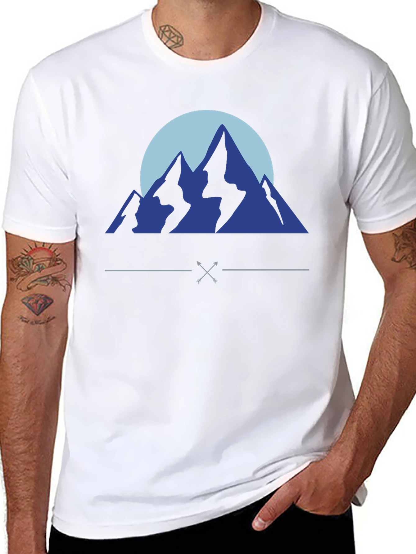 Mountain Graphic Tee - Adventure Style