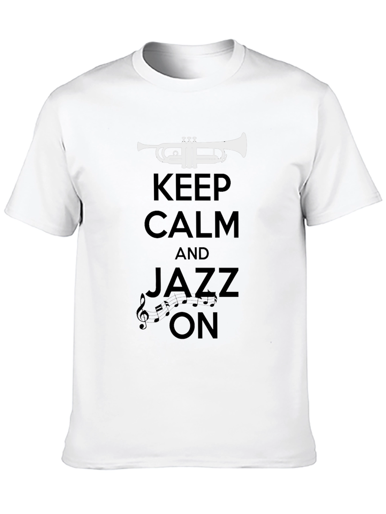 Keep Calm and Jazz On T-Shirt