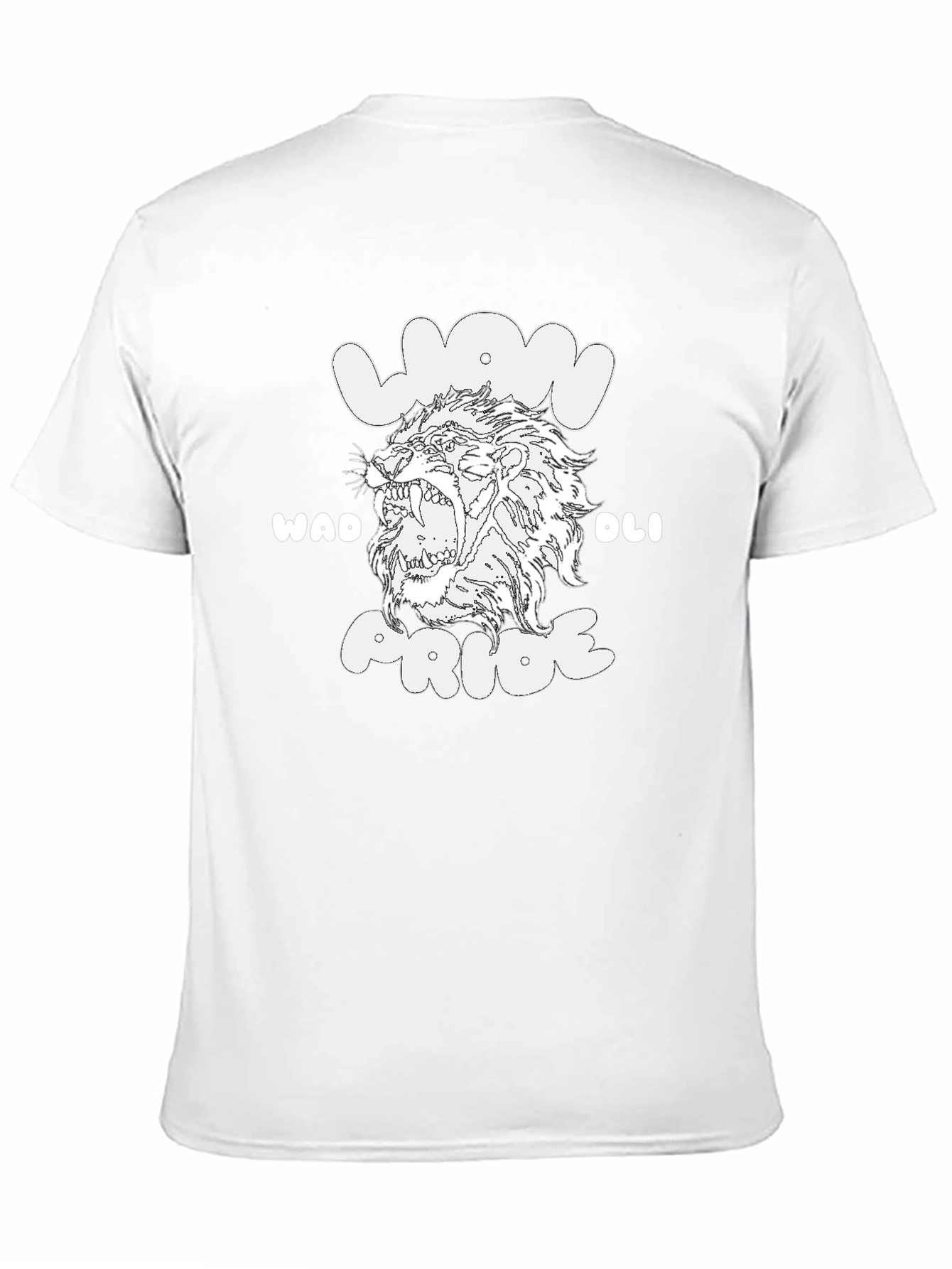 Wad OLI Pride T-Shirt - Lion Design
