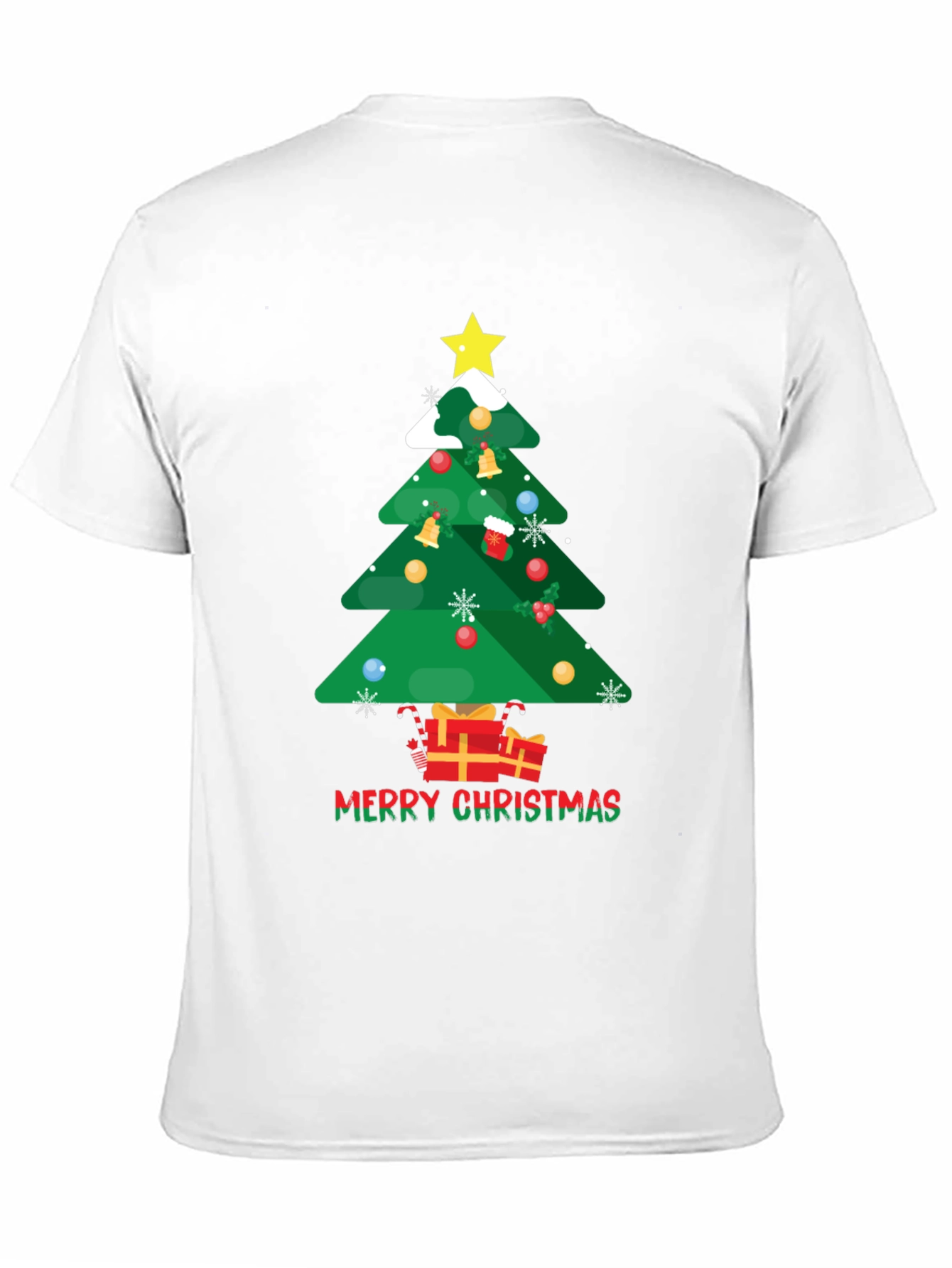 Festive Christmas Tree Graphic Tee