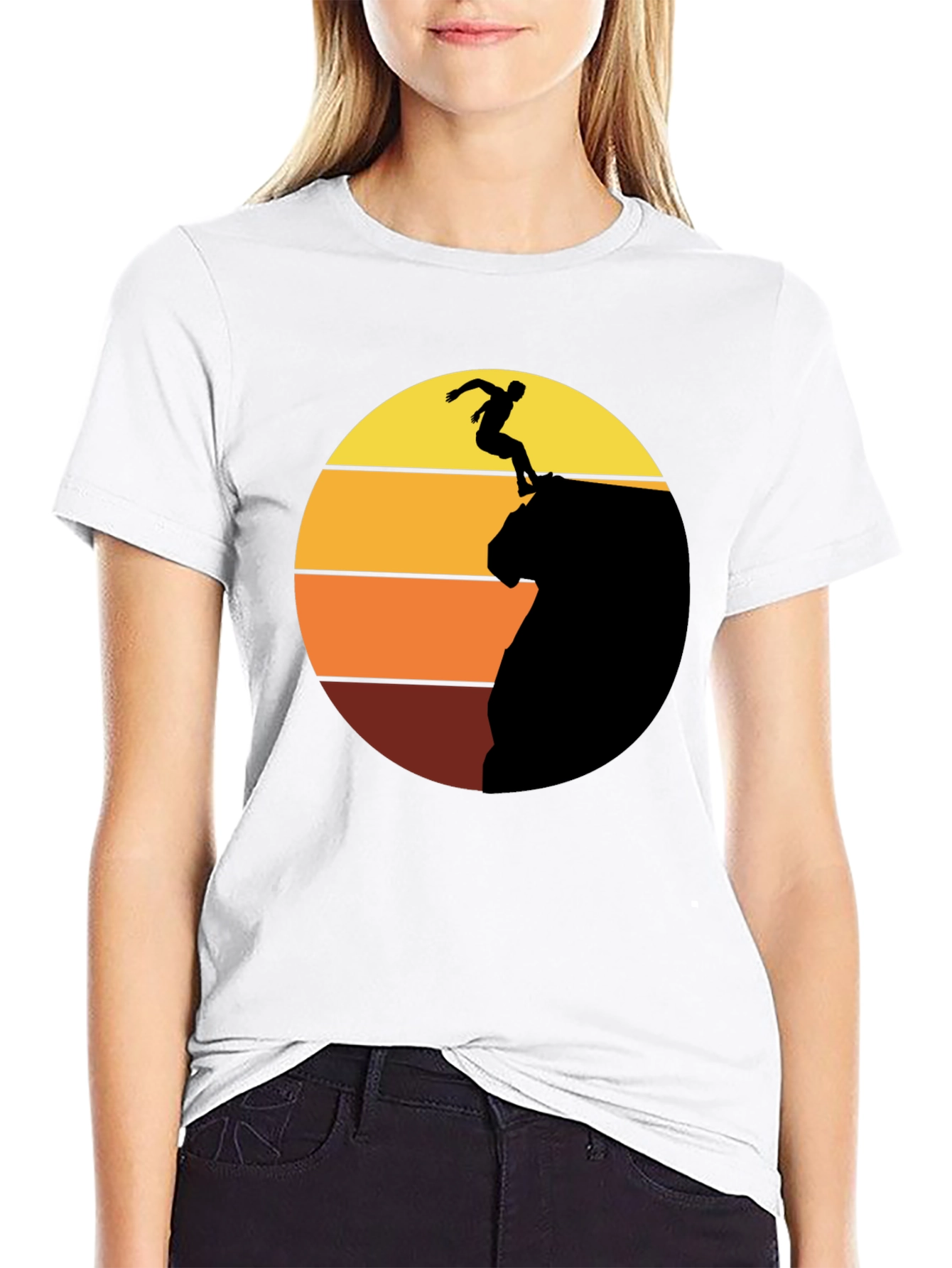 Sunset Cliff Jumper Graphic Tee