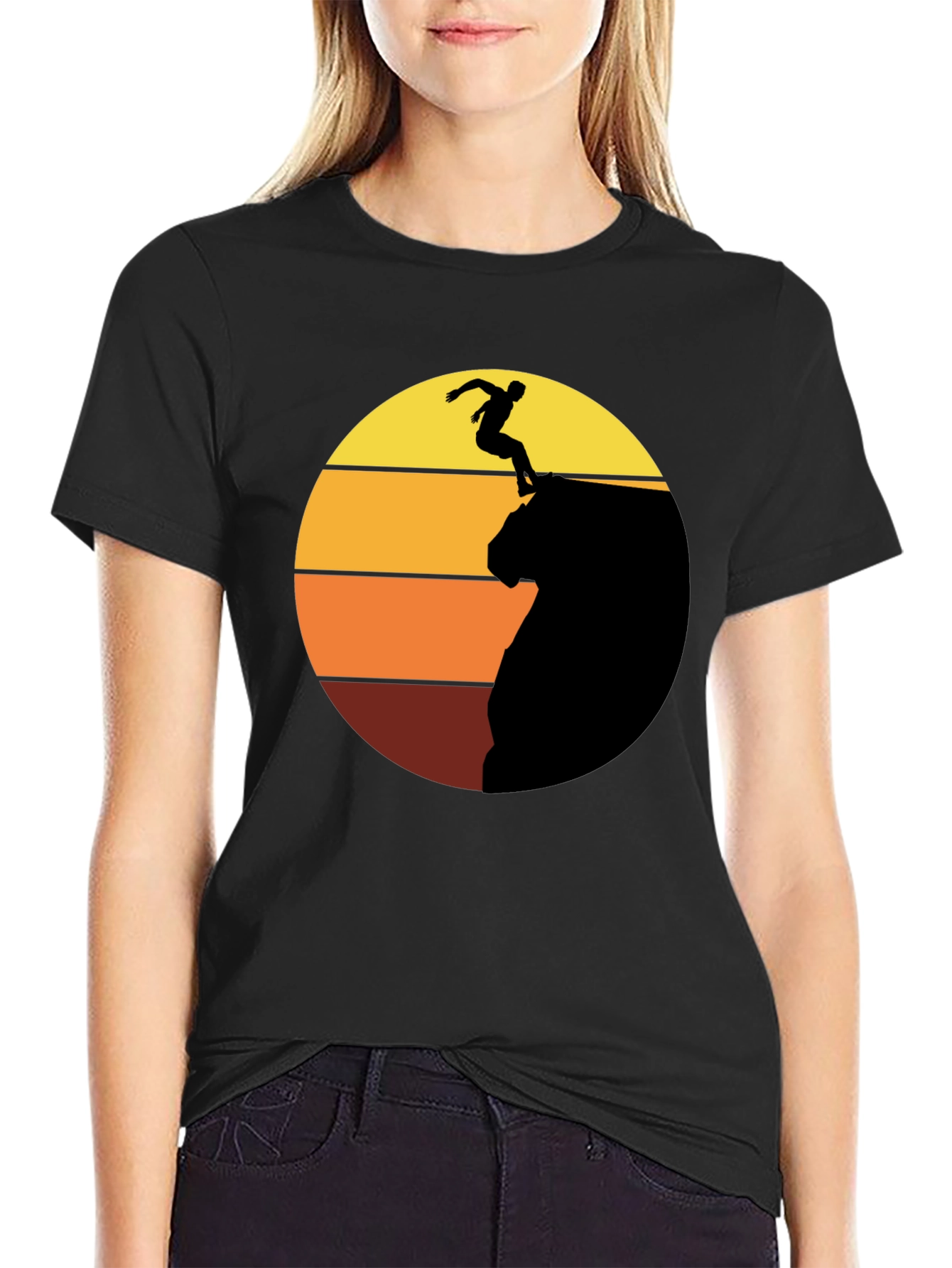 Sunset Cliff Jumper Graphic Tee