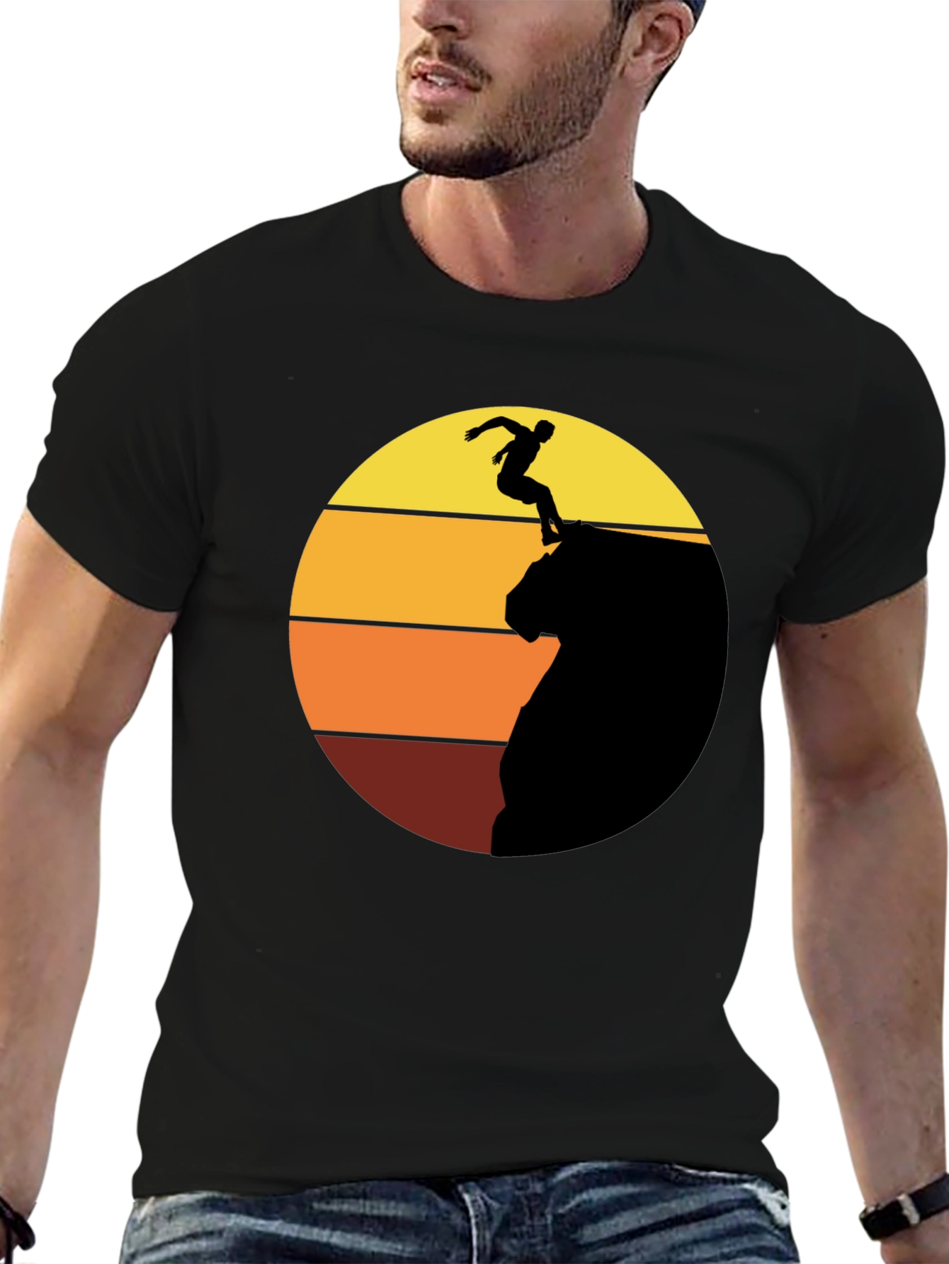 Sunset Cliff Jumper Graphic Tee