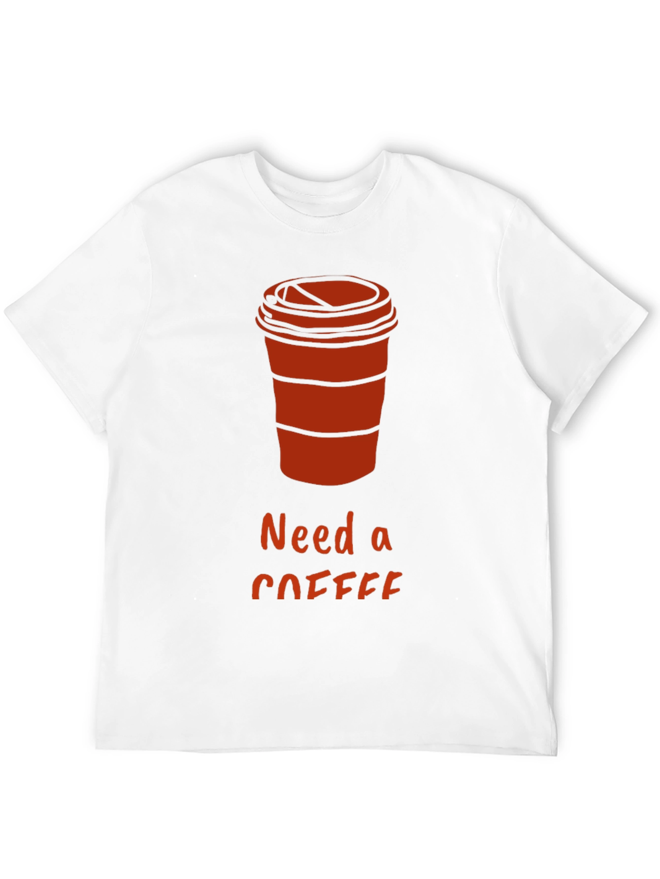 Need a Coffee T-Shirt - Casual Black Tee
