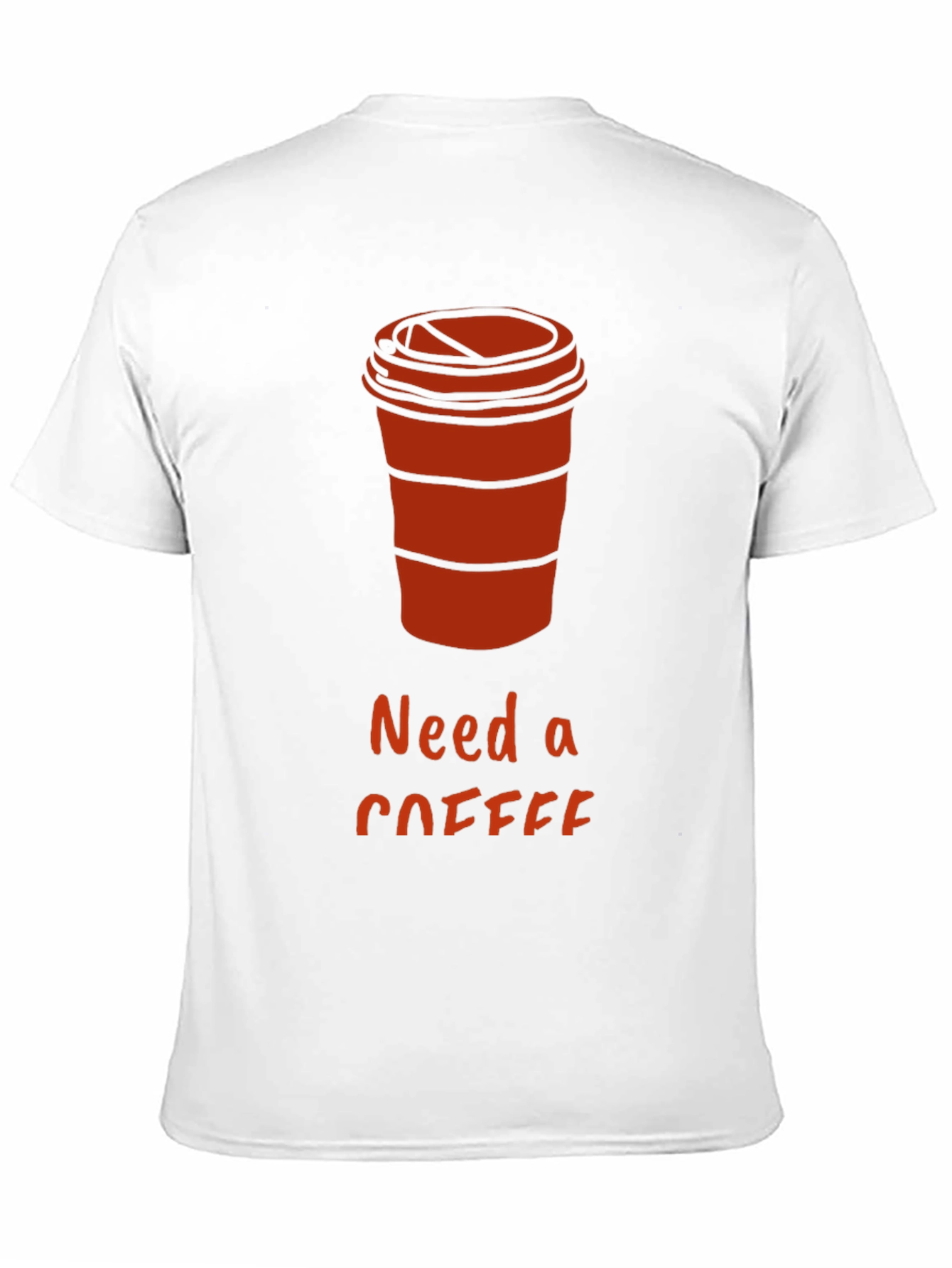Need a Coffee T-Shirt - Casual Black Tee