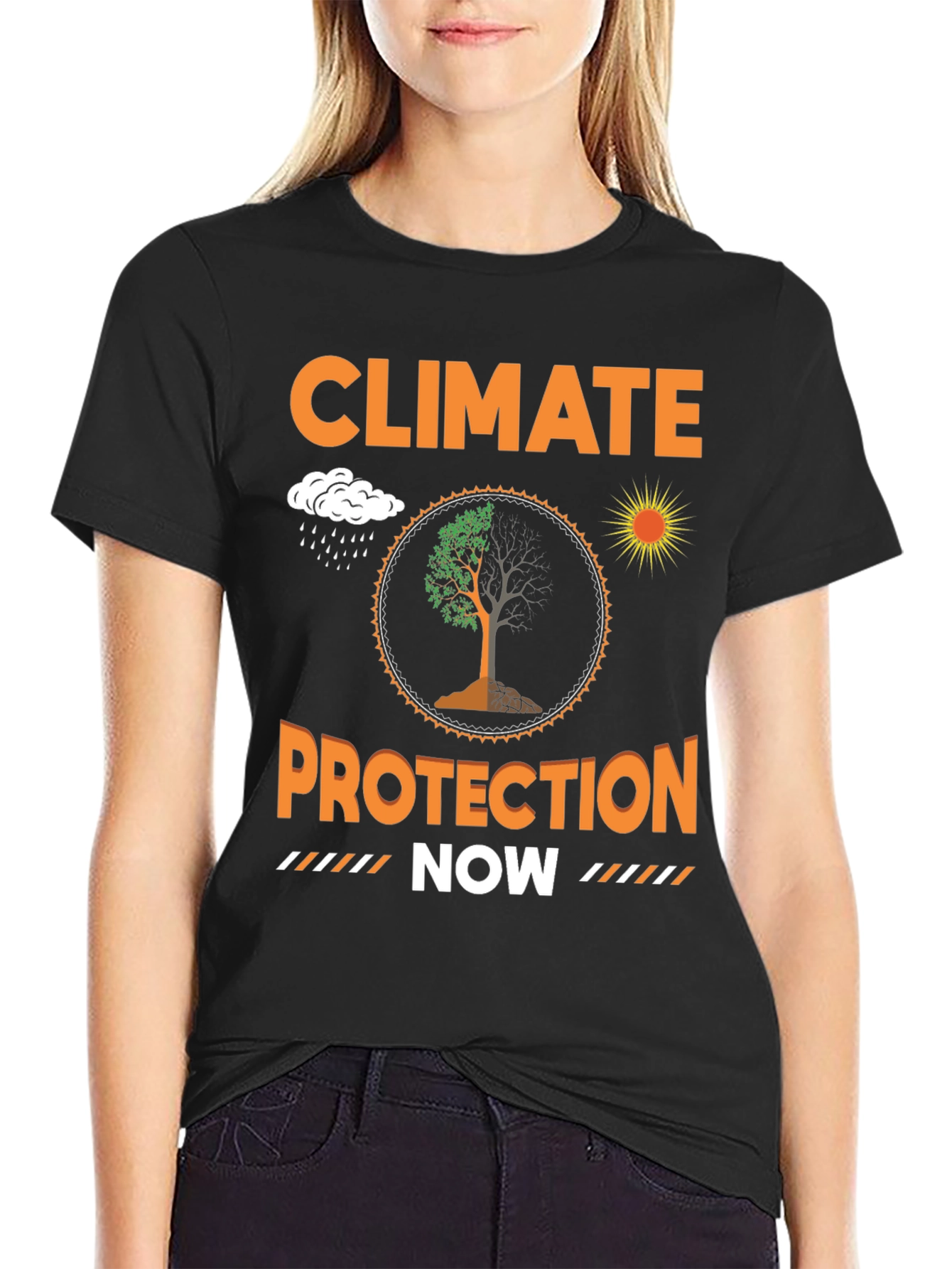 Climate Protection T-Shirt - Environmental Awareness