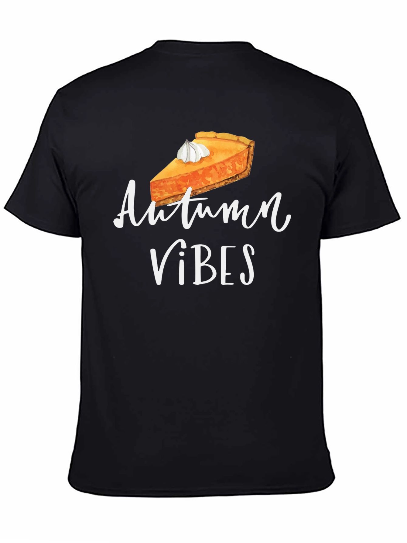 Autumn Vibes Pumpkin Pie T-Shirt Fall Season Tee